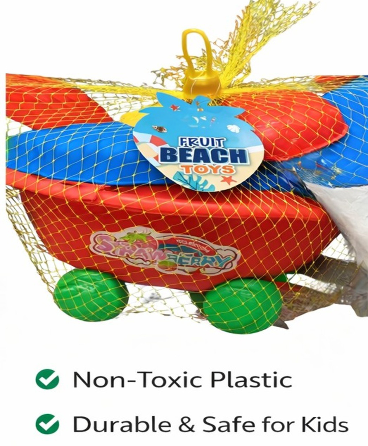 Comercio The Berry Boat Beach Cart Toys, Fun Beach Toys - Multicolor-image-46