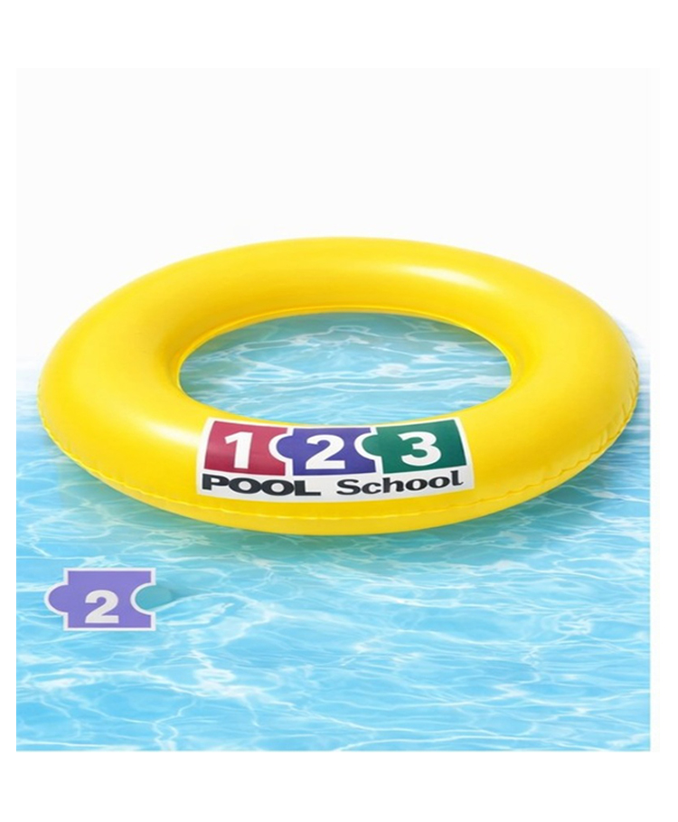 COMERCIO Level 2 Swim Trainer Ring | Inflatable Pool Ring | Kids Swimming Ring - Color & Design May Vary-picture-27