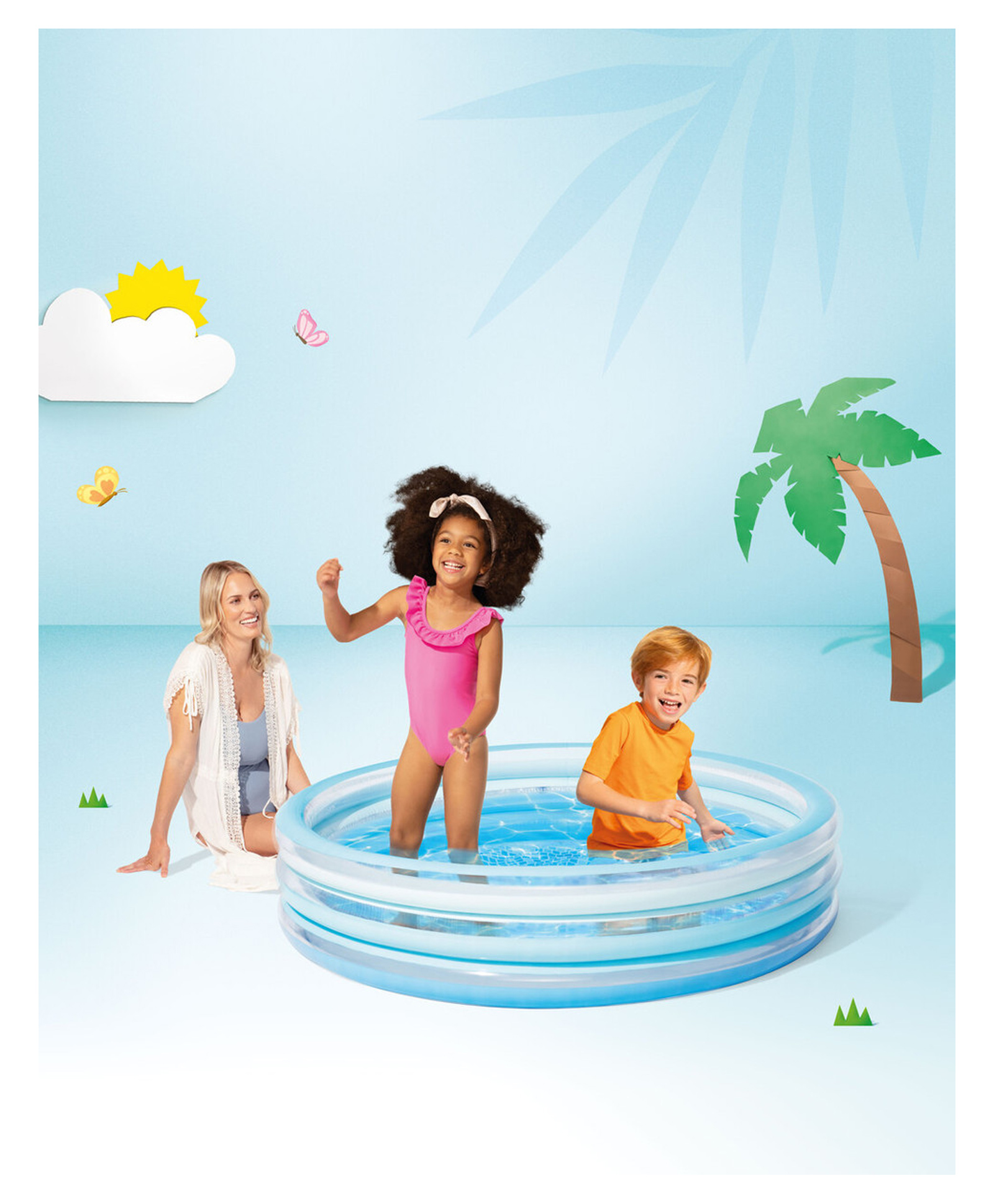 Intex Inflatable Blue Bliss Splash Kiddie Pool for Kids Color & Design may Vary-image-35