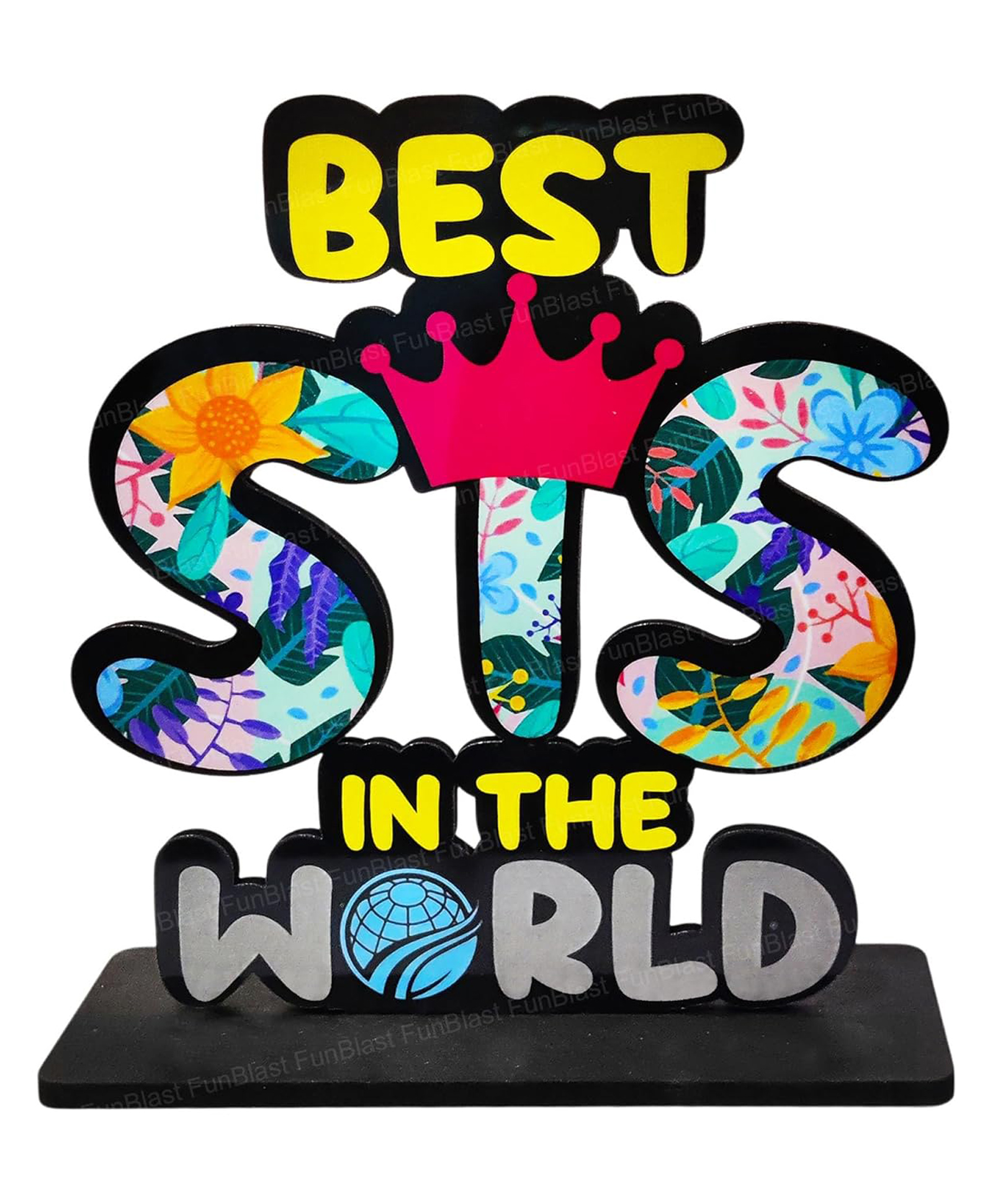 FunBlast Best Sis Award Showpiece Pack of 1 (Multicolor)-image-24