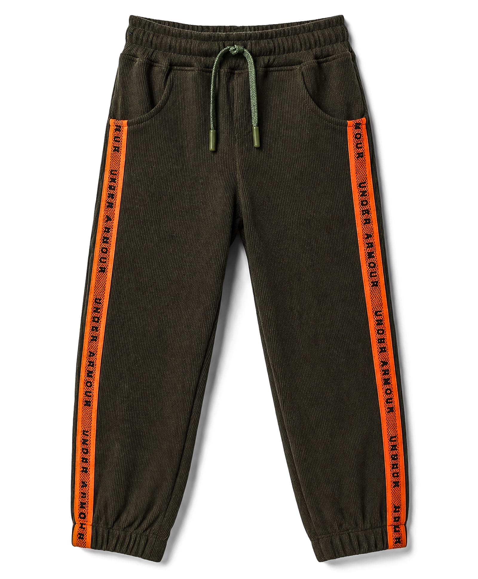 Olio Kids Knit Full Length Lounge Pant with Text Print - Black-picture-13