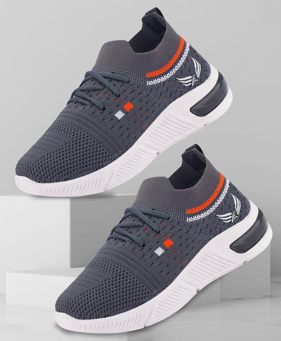 BERSACHE Brand Logo Designed Slip On Shoes - Grey-picture-26