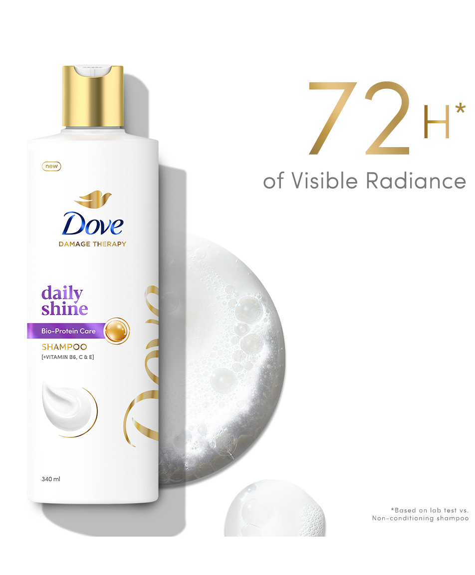 Dove Daily Shine Shampoo - 340 ml-picture-43