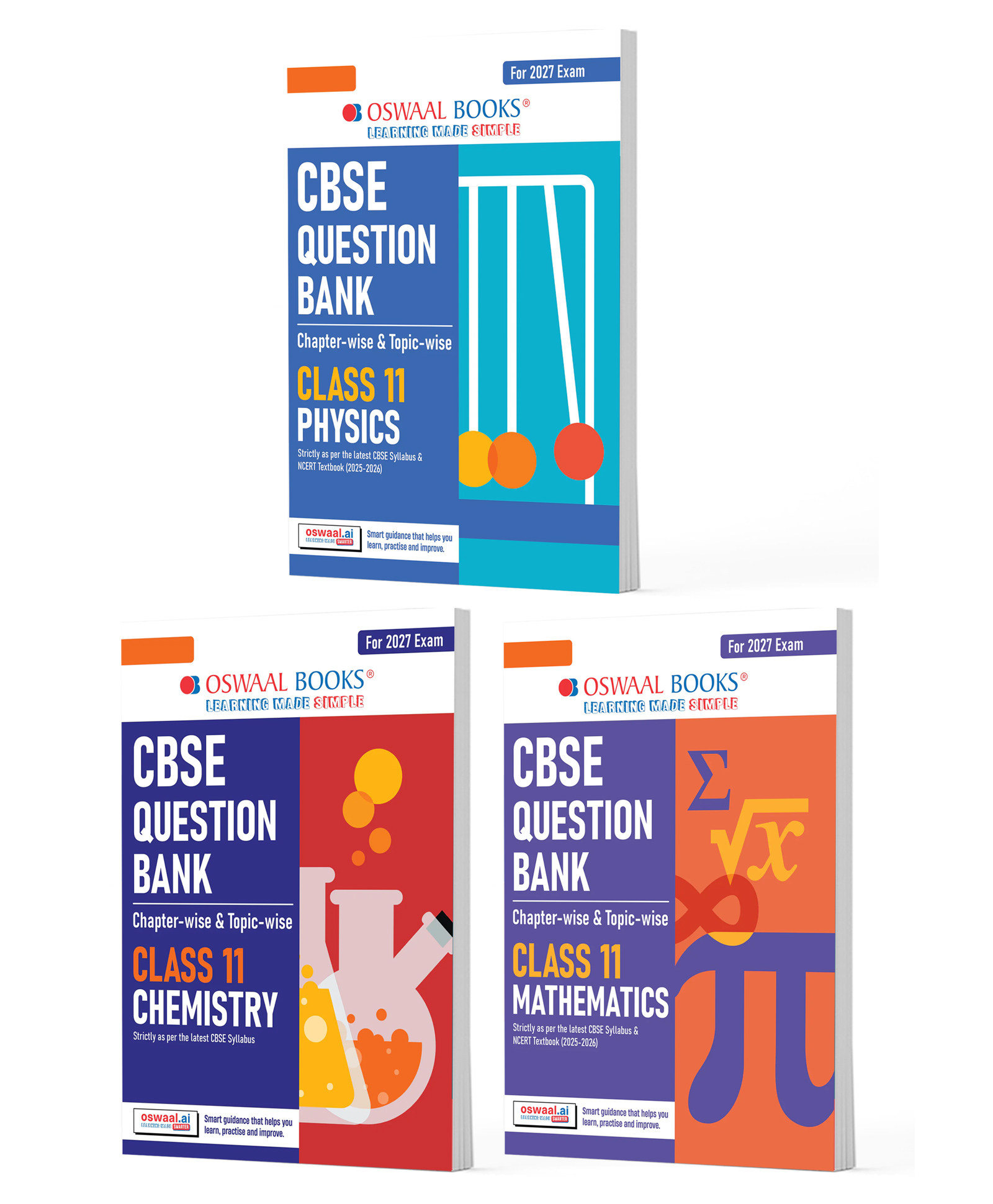 OSWAAL BOOKS CBSE Question Bank (Set of 3 Books) Physics, Chemistry and Maths Chapter-wise & Topic-wise Class 11 For 2027 Exam with Competency Based Questions & Comprehensive NCERT coverage-image-28
