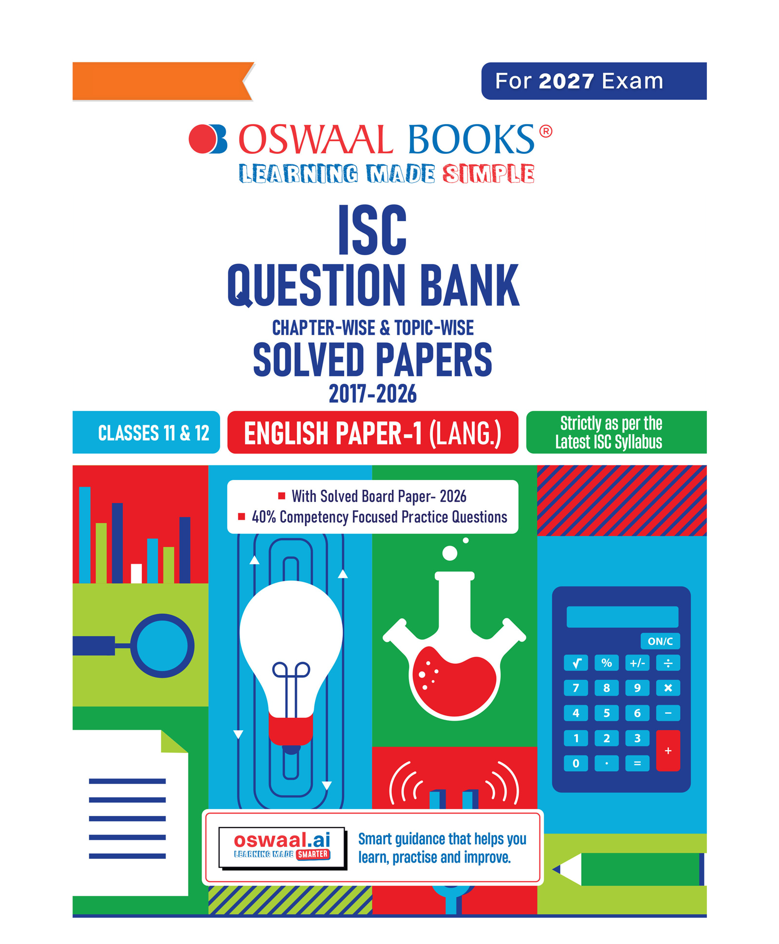OSWAAL BOOKS Class 11 & 12 ISC English Paper 1 Language Question Bank (20172026)| Chapter-wise & Topic-wise with Competency Based |For 2027 Exam| With Solved 2026 Paper | Self-Assessment Papers-image-17