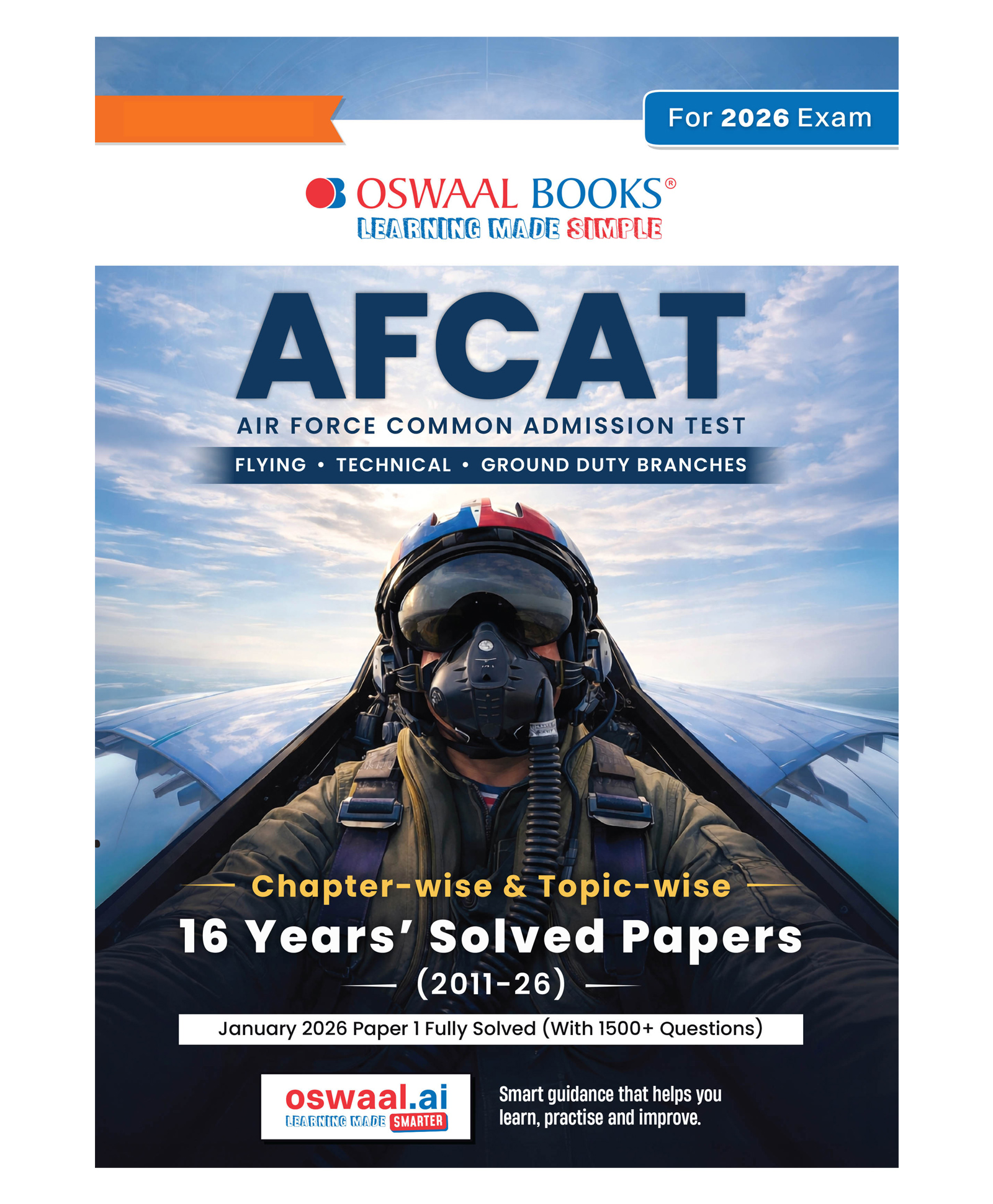 OSWAAL BOOKS AFCAT PYQs 20112026 | 16 Years | Chapter-wise & Topic-wise | Solved Papers | Includes 2026 Paper-1 fully solved | For 2026 Exam-picture-11