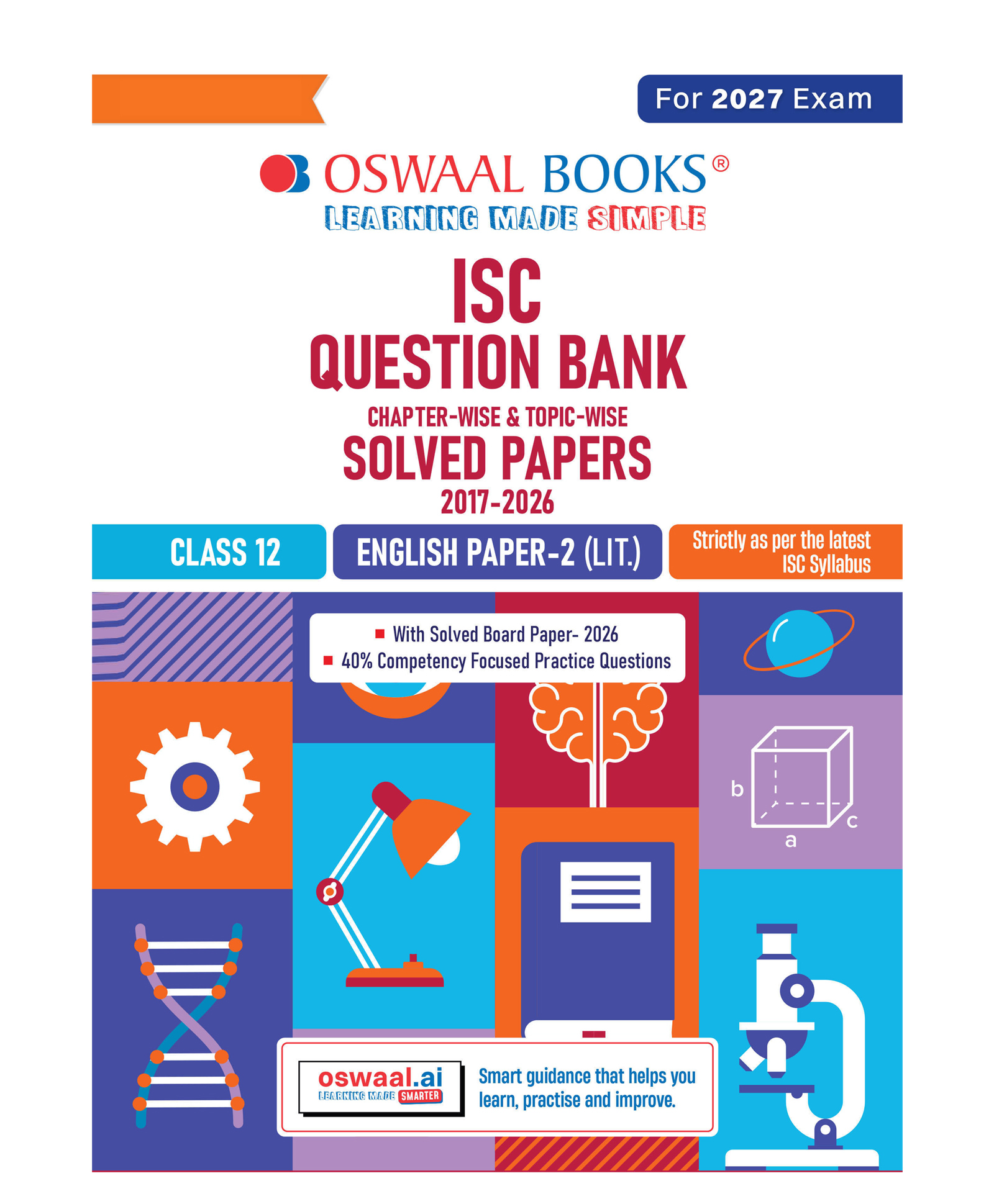 OSWAAL BOOKS Class 12 ISC English Paper 2 Literature Question Bank (20172026)| Chapter-wise & Topic-wise with Competency Based |For 2027 Exam | With Solved 2026 Paper | Self-Assessment Papers-image-18