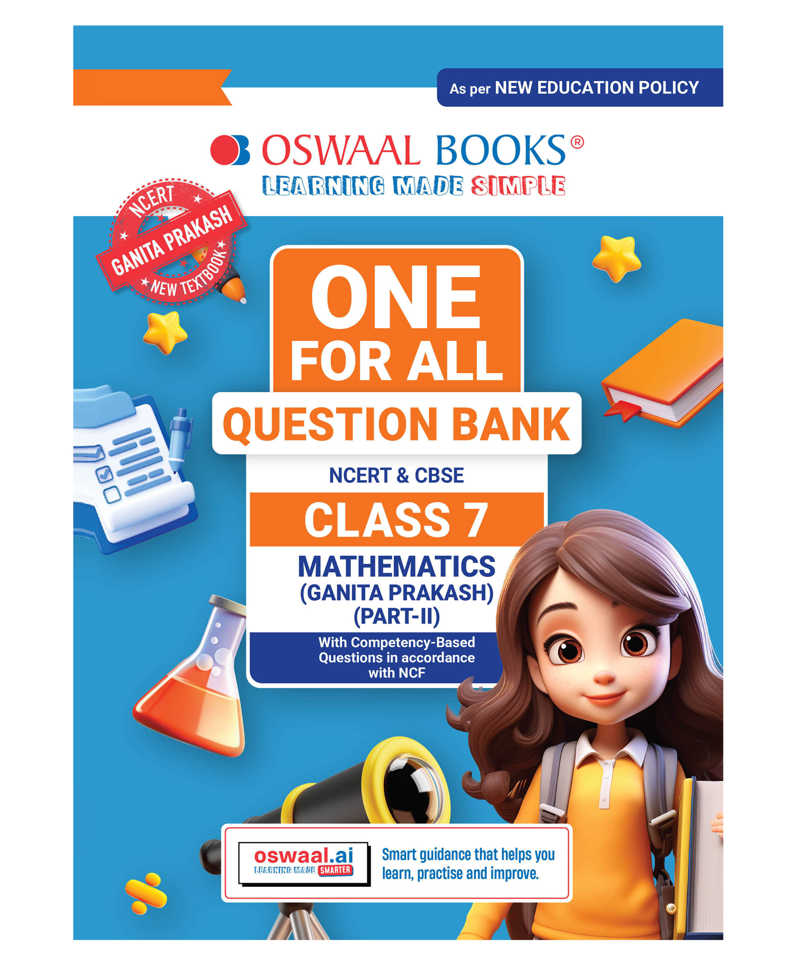 OSWAAL BOOKS CBSE Class-7 One for All Mathematics (Ganita Prakash) Part 2 For 2025-26 Exam | As Per Latest NCERT & CBSE Syllabus | Chapter-Wise Question Bank, Theory, Solved Examples-image-26