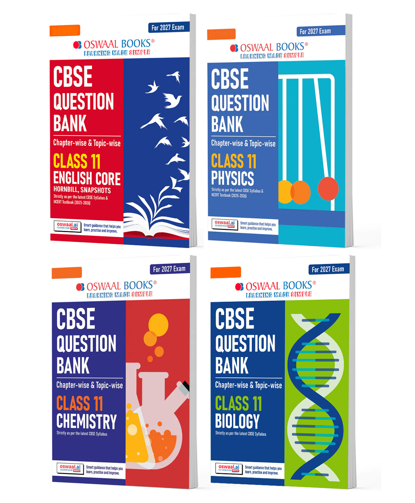 OSWAAL BOOKS CBSE Question Bank (Set of 4 Books) English Core, Physics, Chemistry and Biology Chapter-wise & Topic-wise Class 11 For 2027 Exam with Competency Based Questions-image-27