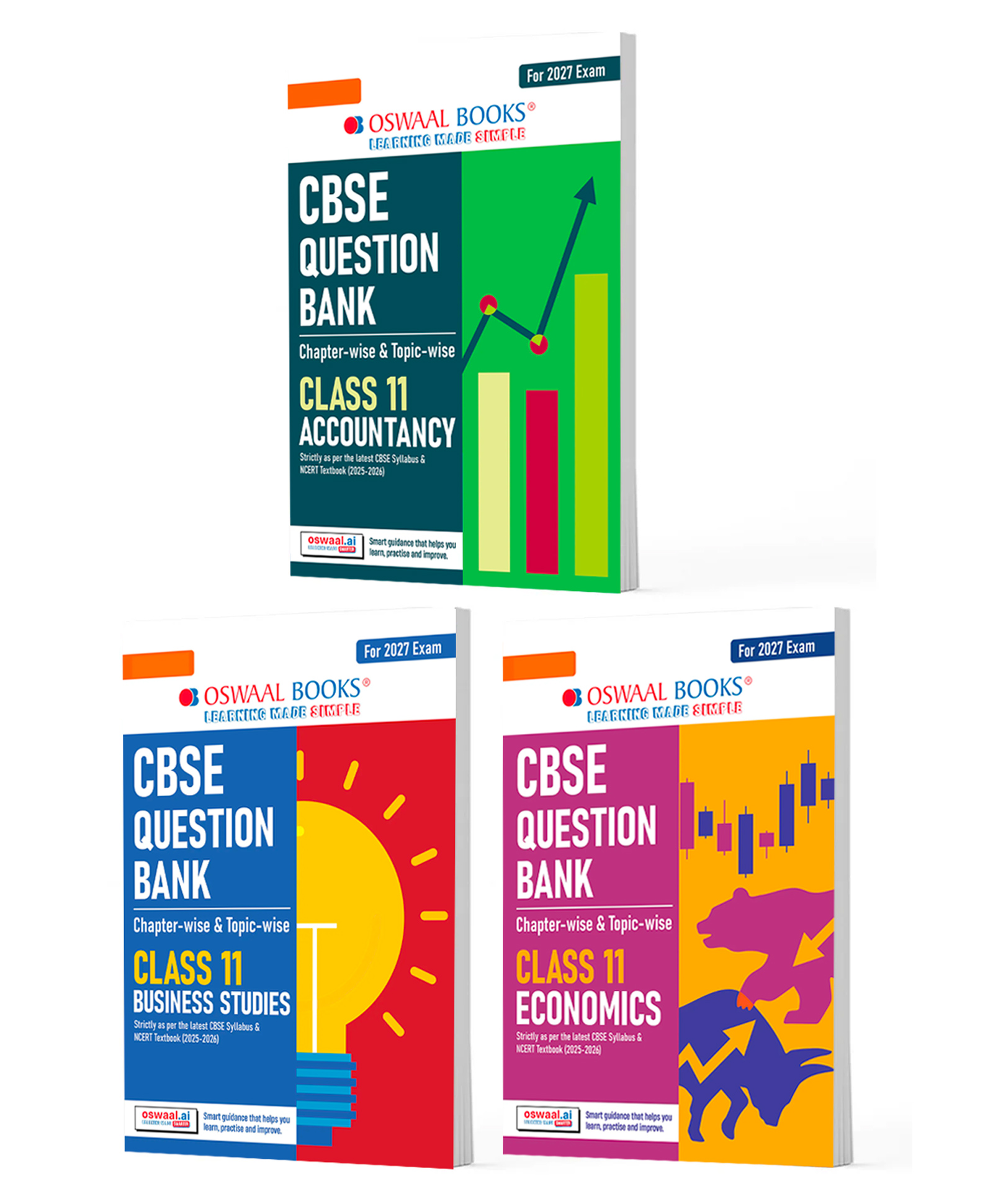 OSWAAL BOOKS CBSE Question Bank (Set of 3 Books) Accountancy, Economics and Business Studies Chapter-wise & Topic-wise Class 11 For 2027 Exam with Competency Based Questions-image-31