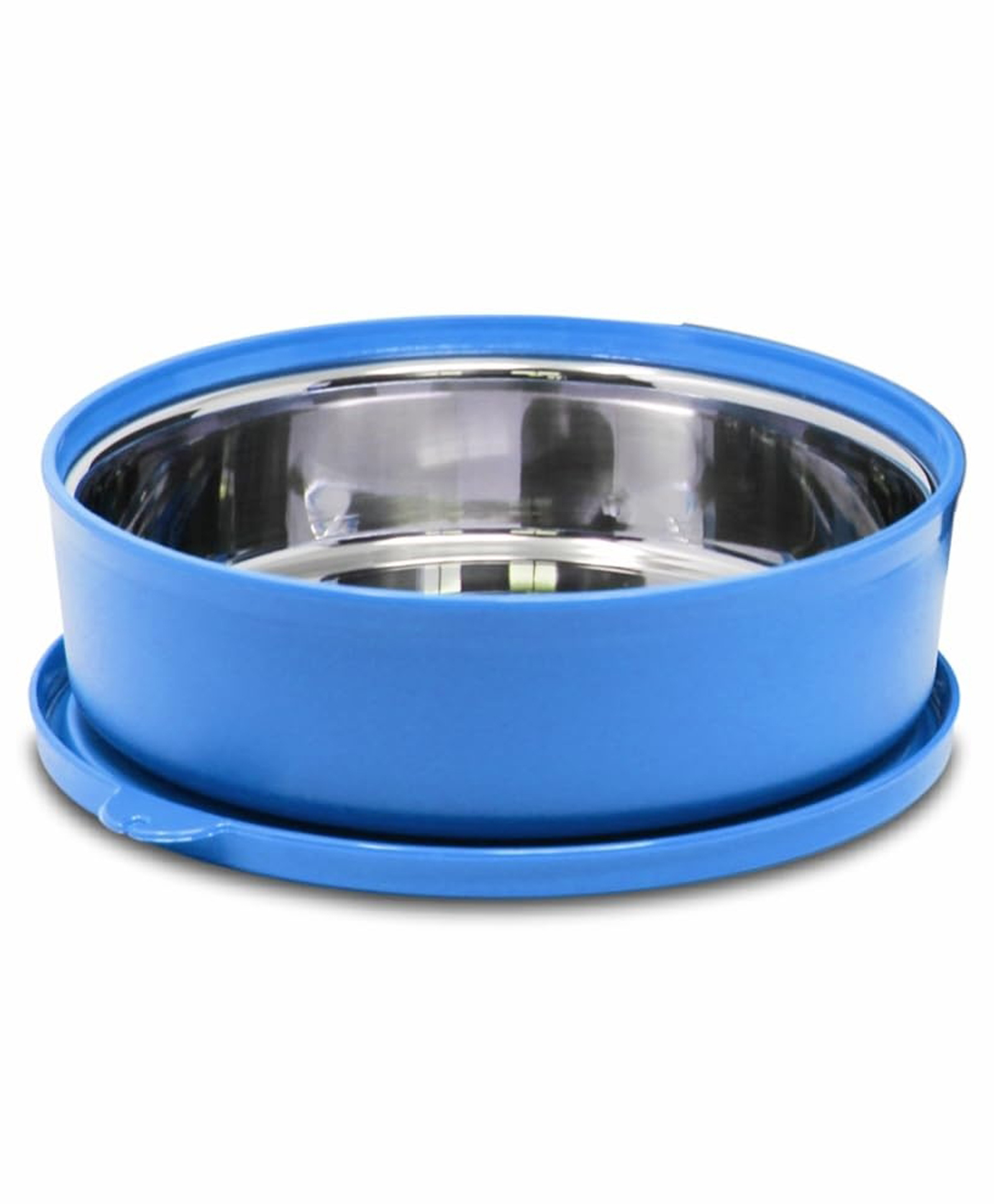 signoraware SIGNORA WARE Monarch Stainless Steel Storage Container | Airtight & Leakproof | Microwave Safe | Sleek & Stylish Design | Best For School, Office, Travelling & Outdoor Activities (550Ml | Blue)-picture-10