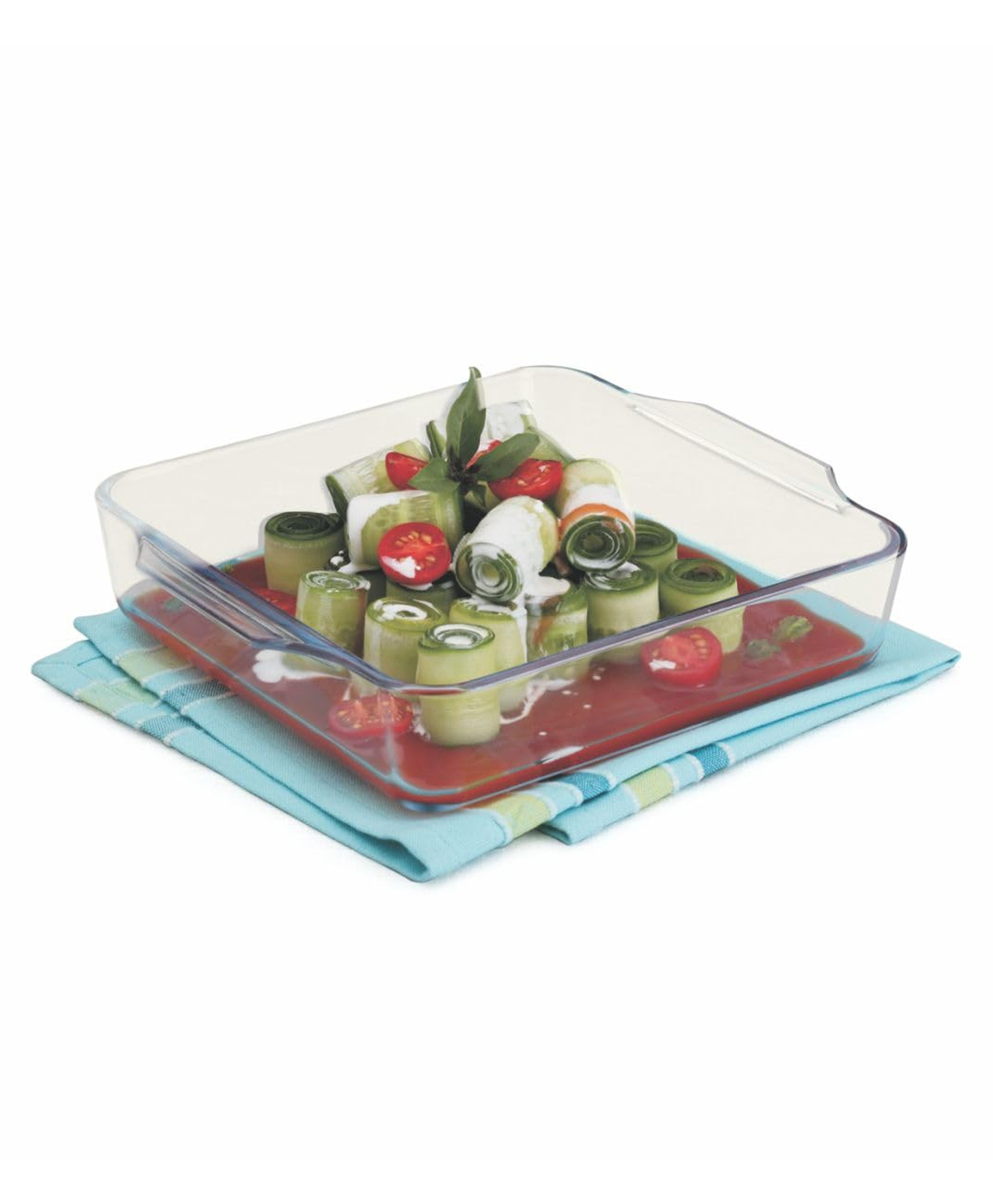 SIGNORA WARE Bake N Serve Borosilicate Glass Square Dish | Crystal Clarity | Heat Resistant | Microwave & Dishwasher Safe |Best For Baking & Serving | Useful For Mixing Ingredients ( 500 Ml | Clear )-image-5