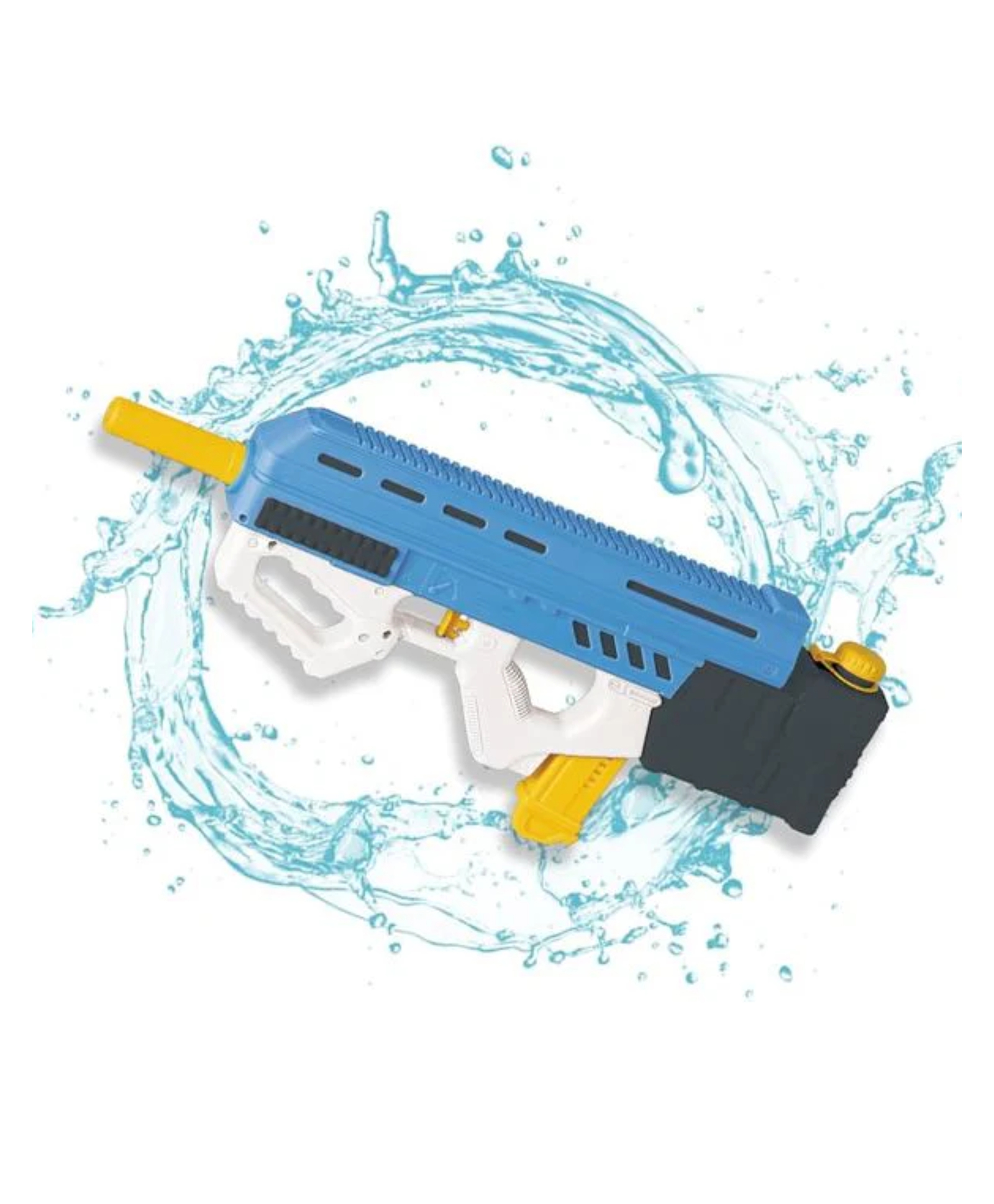Lumo Brilliant Toys Electric Automatic Water Gun for Kids, Large 900ml Water Tank, One-Touch Continuous Shooting Water Blaster, Long Range Summer Water Toy for Pool, Age 4+ Year Color May Vary-image-19