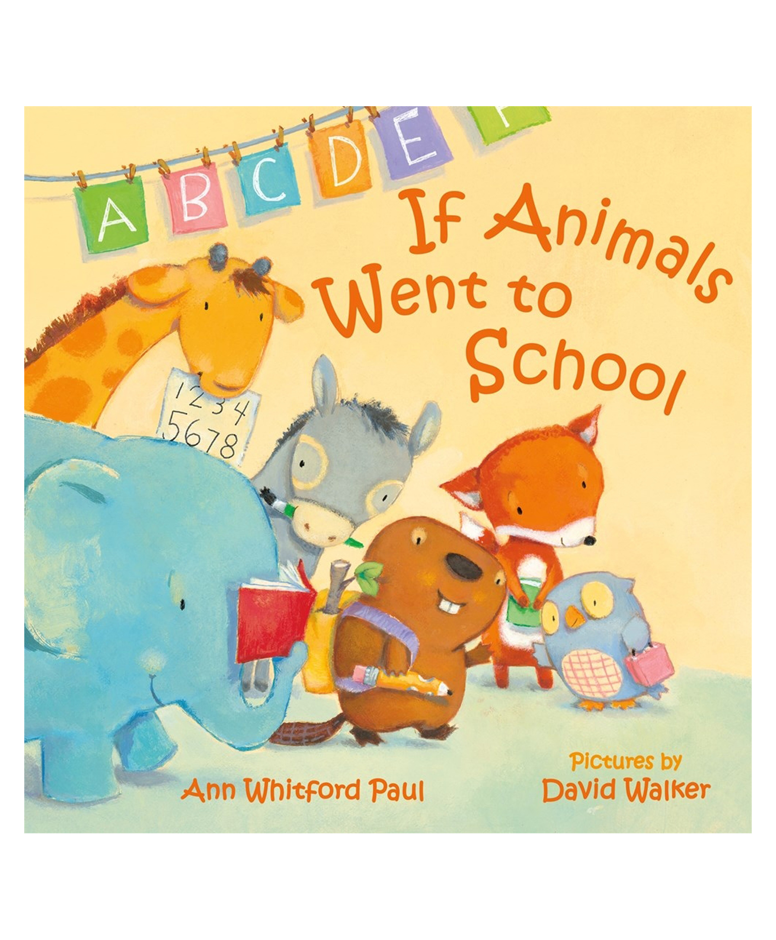 pan macmillan india If Animals Went to School If Animals Kissed Good Night by Ann Whitford Paul Board Book -English-picture-18