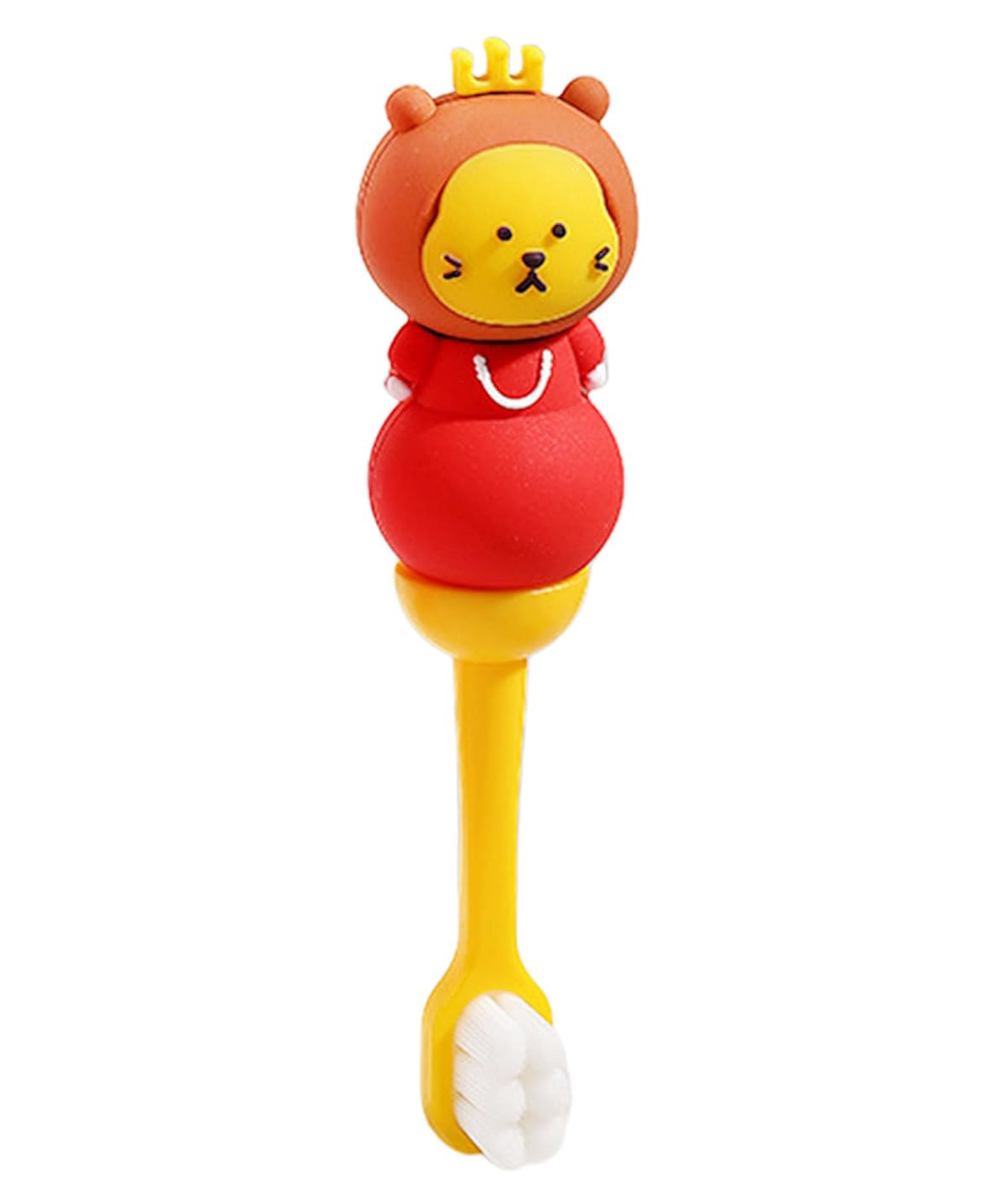 FunBlast Cute Bear Shaped Soft Bristles Manual Toothbrush for Kids Pack of 1 (Multicolor)-image-45