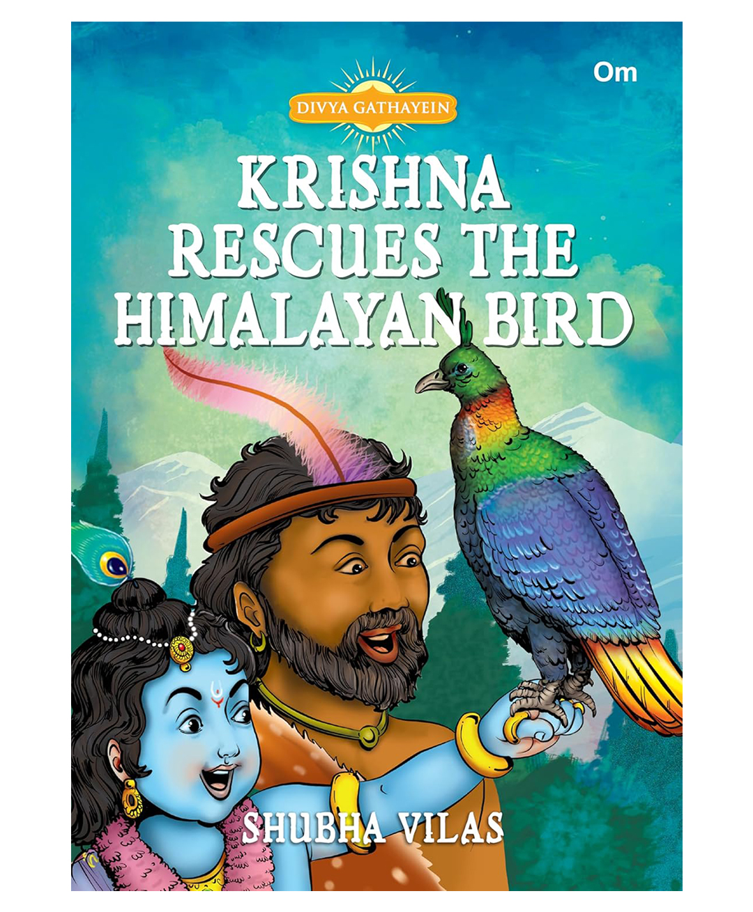 om books international Krishna Rescues The Himalayan Bird - Divya Gathayein - Paperback Comic in English-picture-12