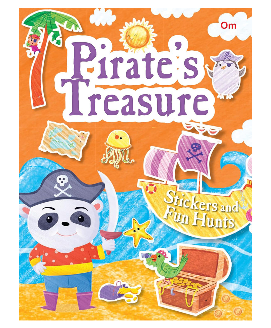 Pirate's Treasure: Stickers and Fun Hunts - Paperback-image-35