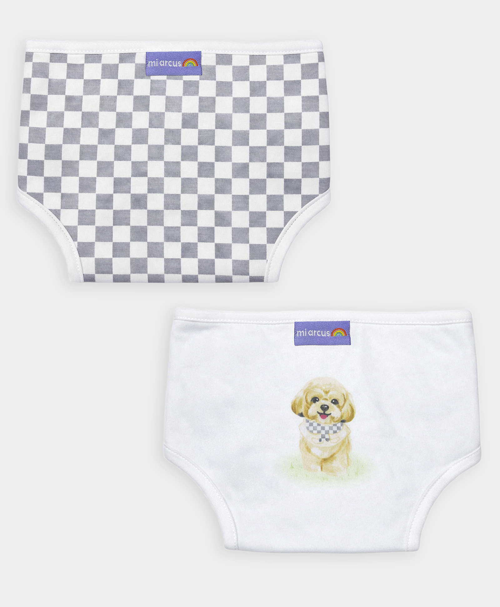 Mi Arcus 100% Cotton Printed & Check Design Cloth Diaper Cover - Multicolor-picture-39