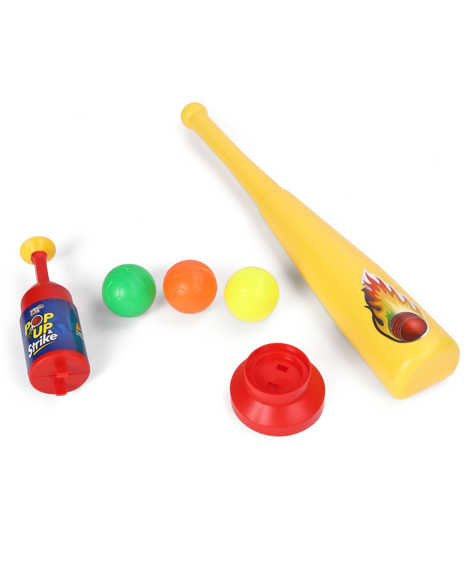 Virgo Toys Pop Up & Strike Baseball Set - Color May Vary-picture-13