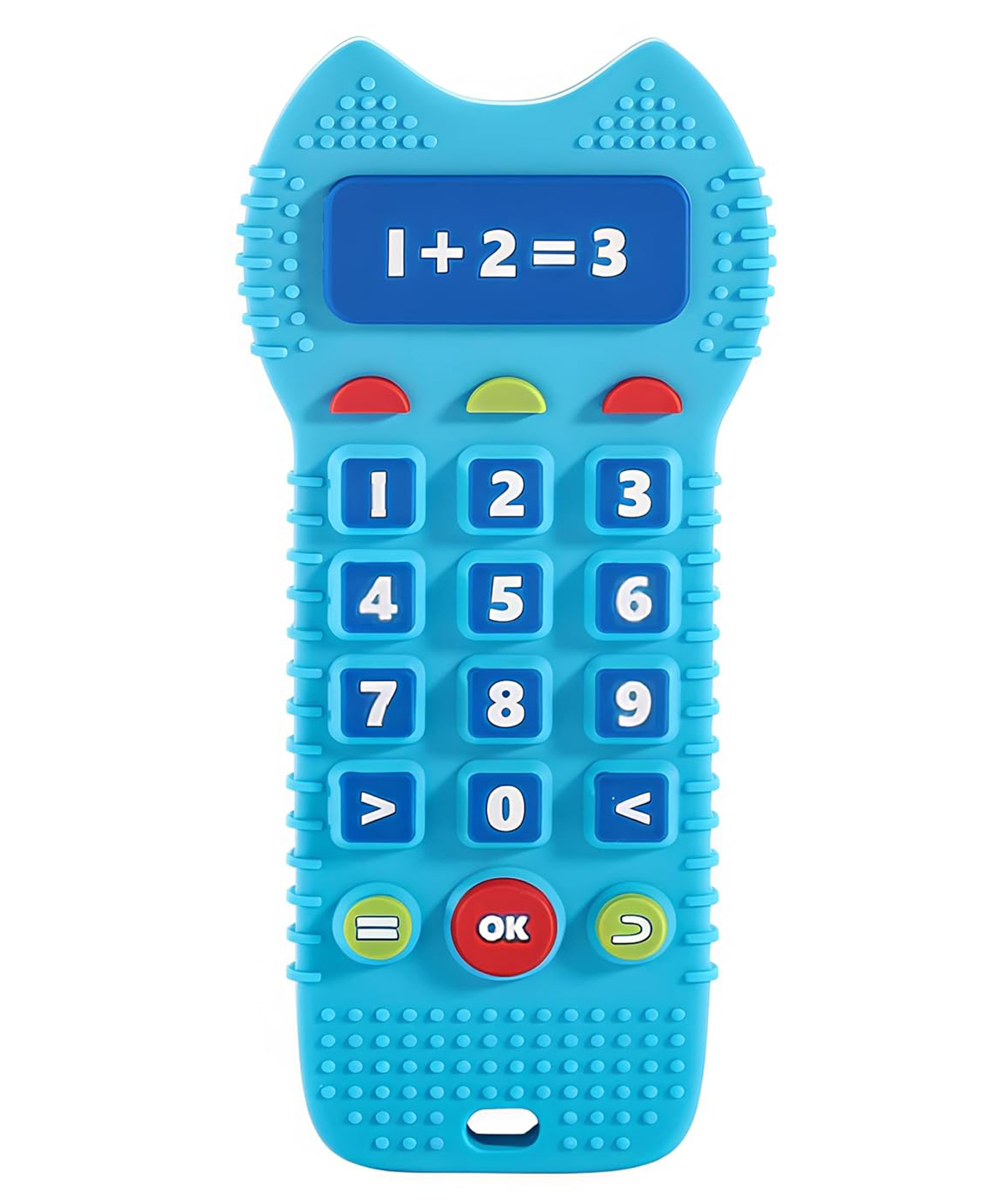 FunBlast Remote Shaped Soft Silicone Teether for Babies Pack of 1 (Blue-A)-picture-25