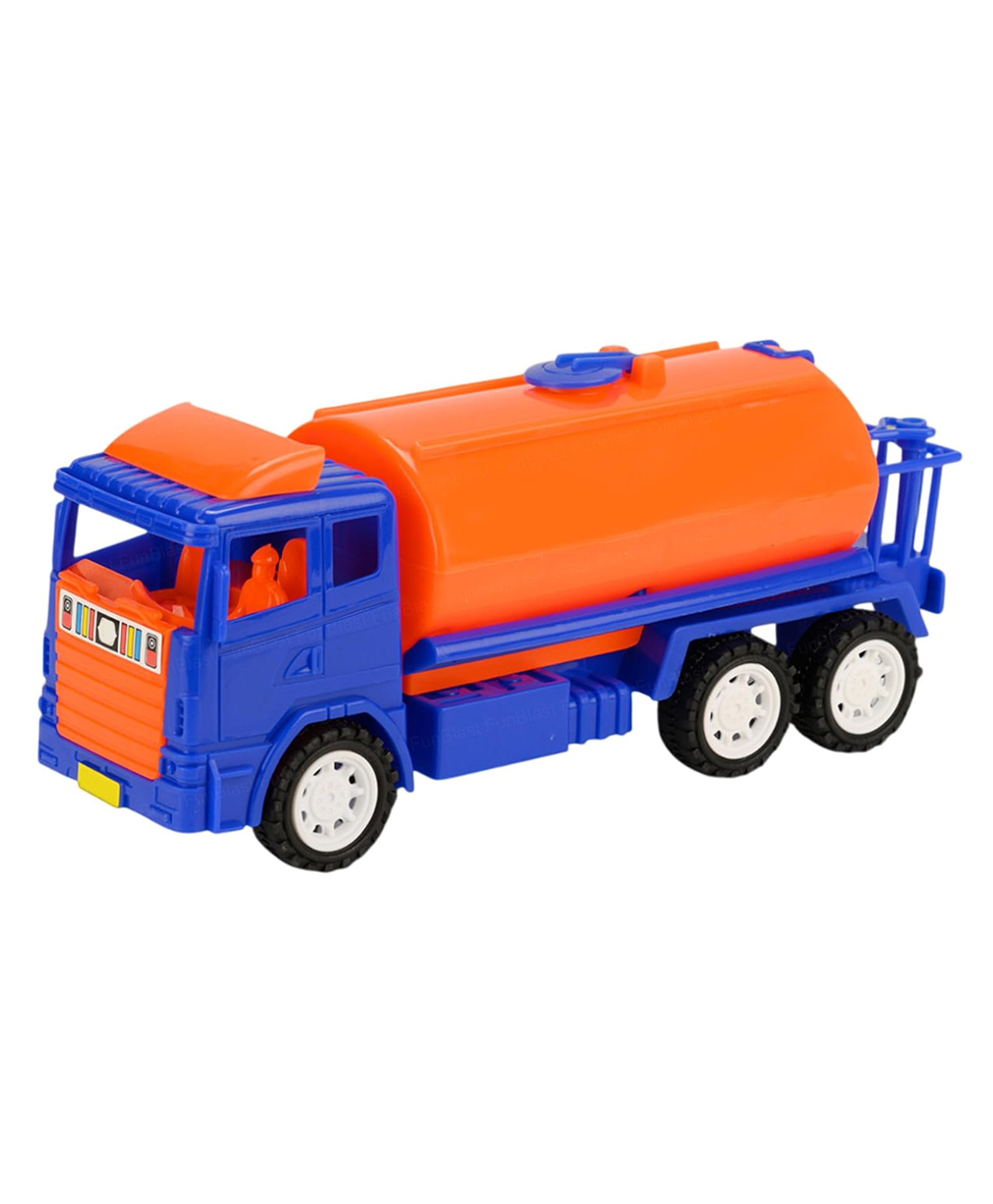 FunBlast Push & Go Oil Tanker Truck Toy Set for Kids Pack of 1 (Random Color)-picture-21