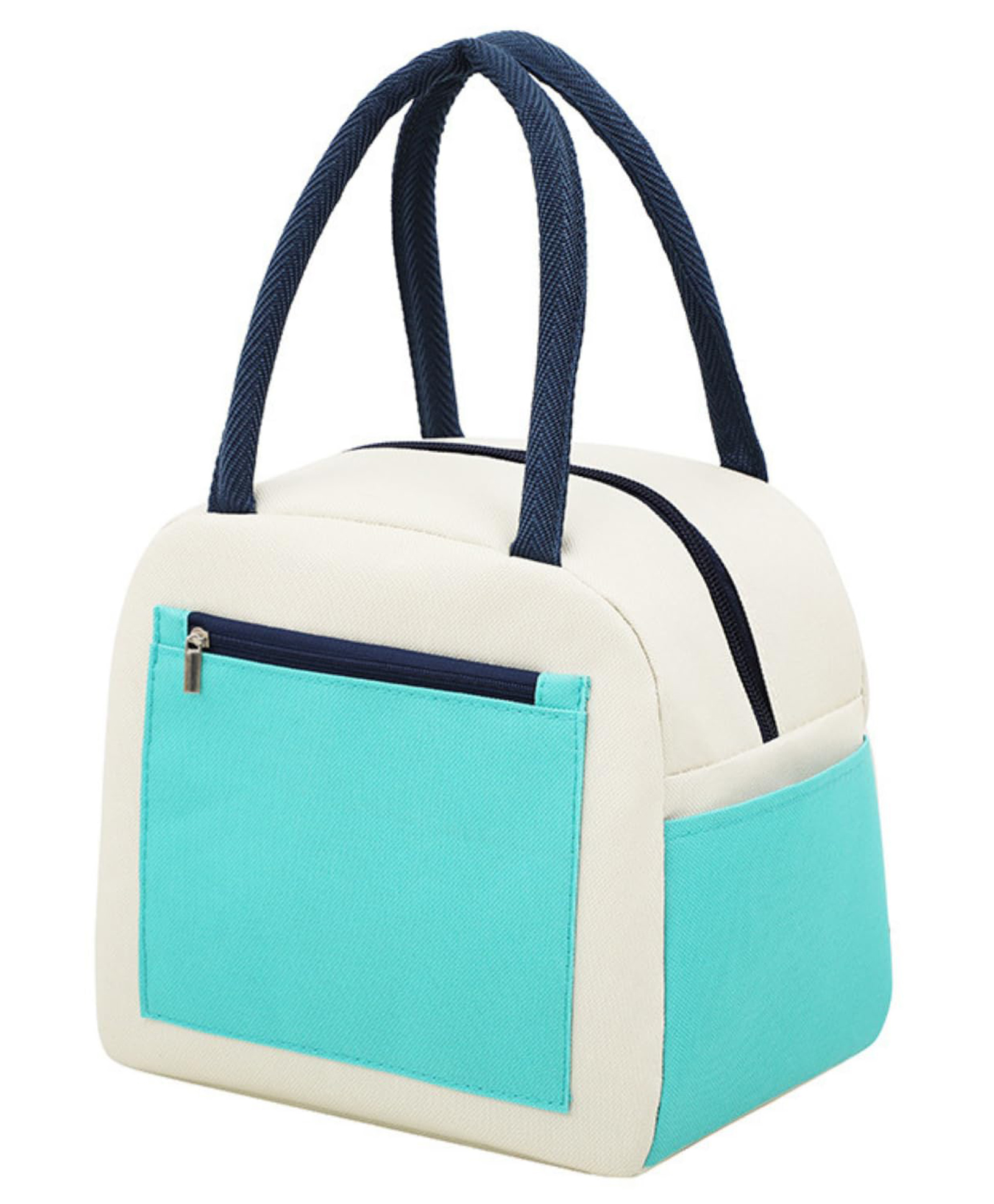 FunBlast Insulated Lunch Bag for Office and School Pack of 1 - White-image-39