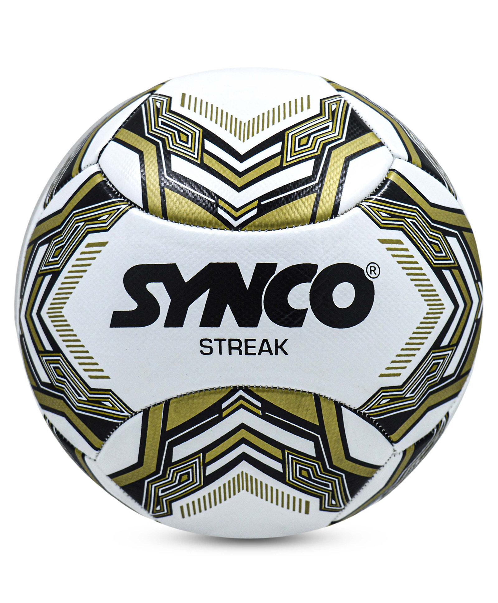 Synco Streak Football, 6 Panel PVC Machine Stitched, Training Football Size 5-image-46