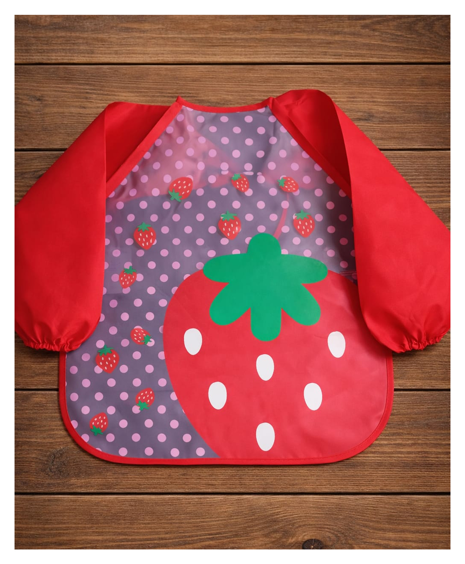 Joy Buzz Long Sleeve Bibs, Waterproof Baby Bibs, Toddler Sleeved Bib, Baby Smock for Eating Feeding, 0-24 Months ( Print May Vary )-picture-7