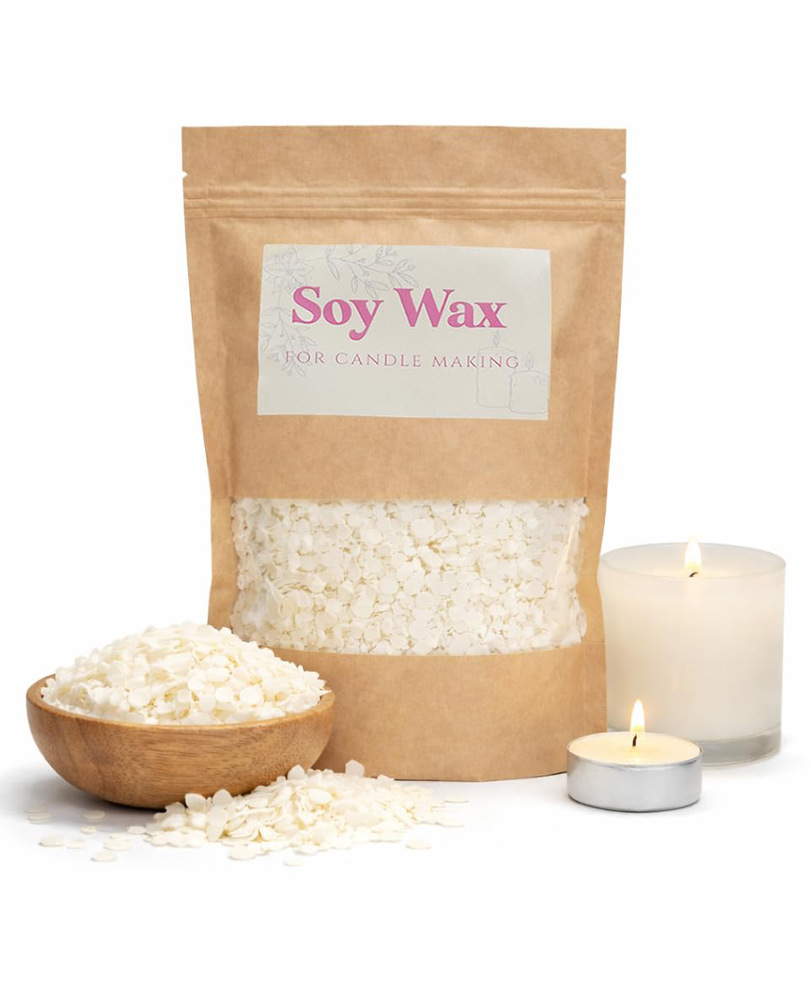 Asian Hobby Crafts Soy Wax Flakes for Candle Making | 100% Natural Soy Wax | Eco-Friendly, Clean Candle Wax for DIY Candles, Jar Candles, Home Craft, Decorative & Handmade Candle Making-450gram-image-39