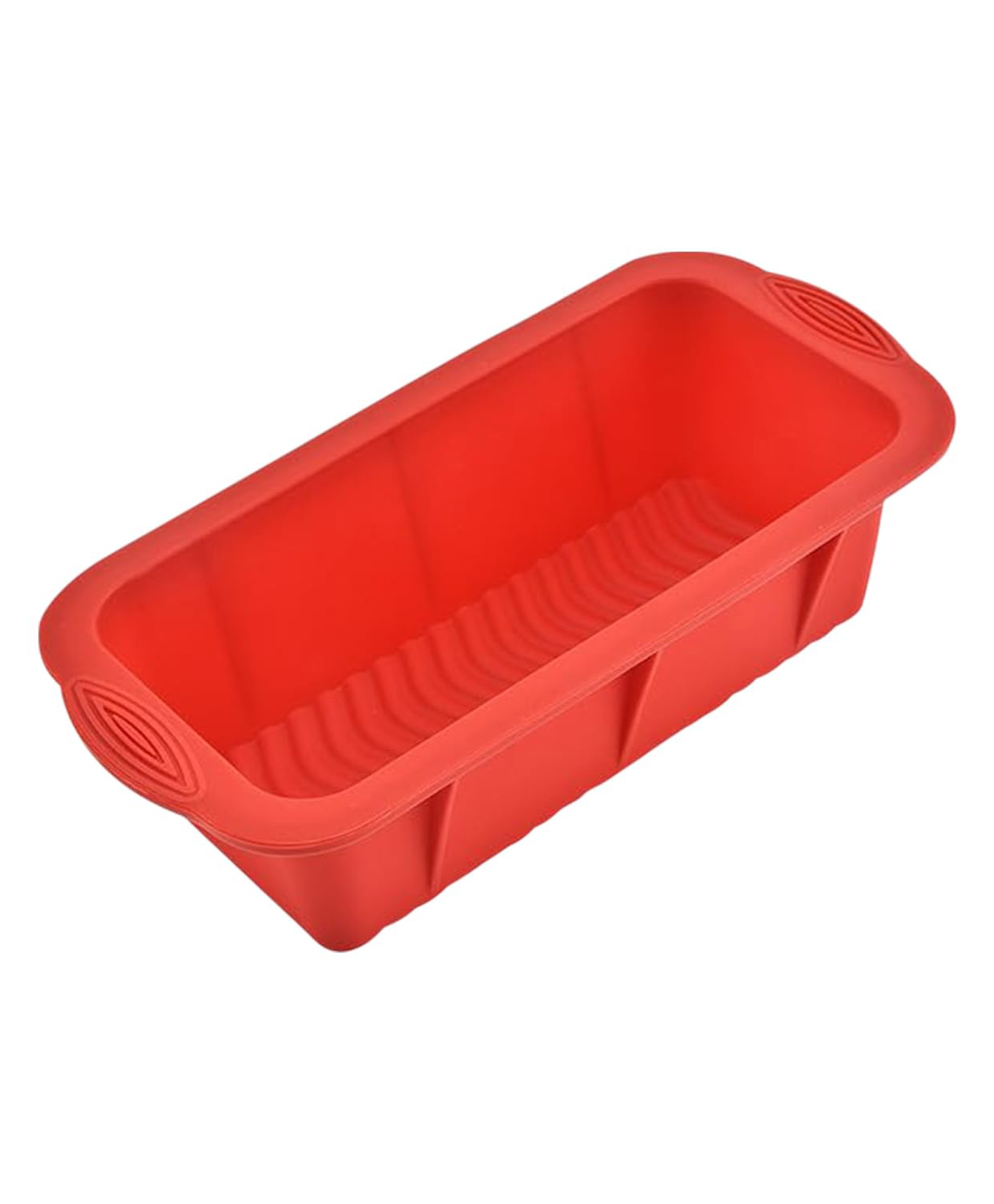 MOMISY Silicone Bread & Loaf Pan Mould | Fruit Cake, Pastry Making Pan | Baking Mould Rectangle (Red)-image-16
