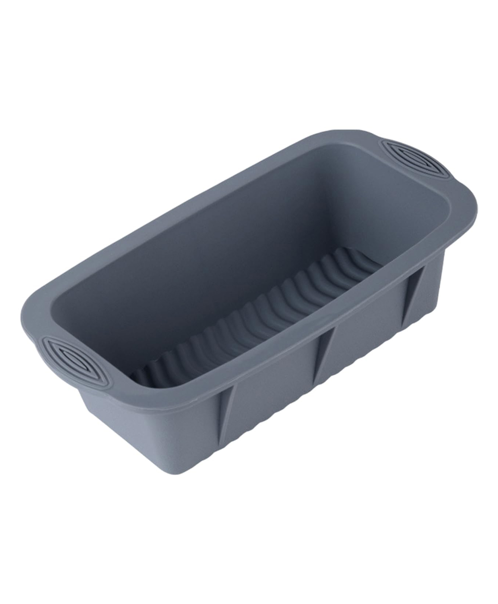 MOMISY Silicone Bread & Loaf Pan Mould | Fruit Cake, Pastry Making Pan | Baking Mould Rectangle (Grey)-image-15