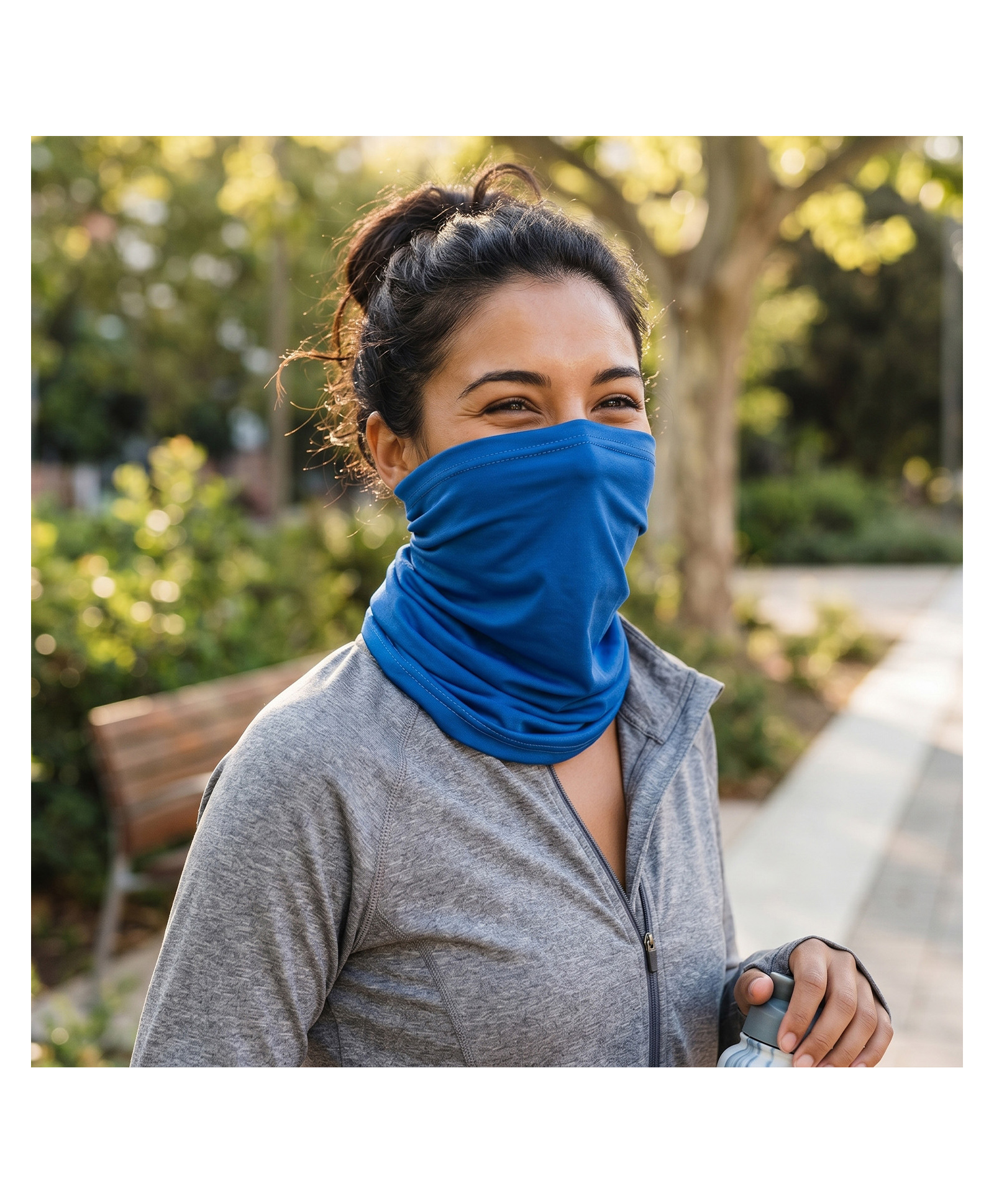 MOMISY Multipurpose Bandana Face Cover & Neck Gaiter (Blue)-image-27