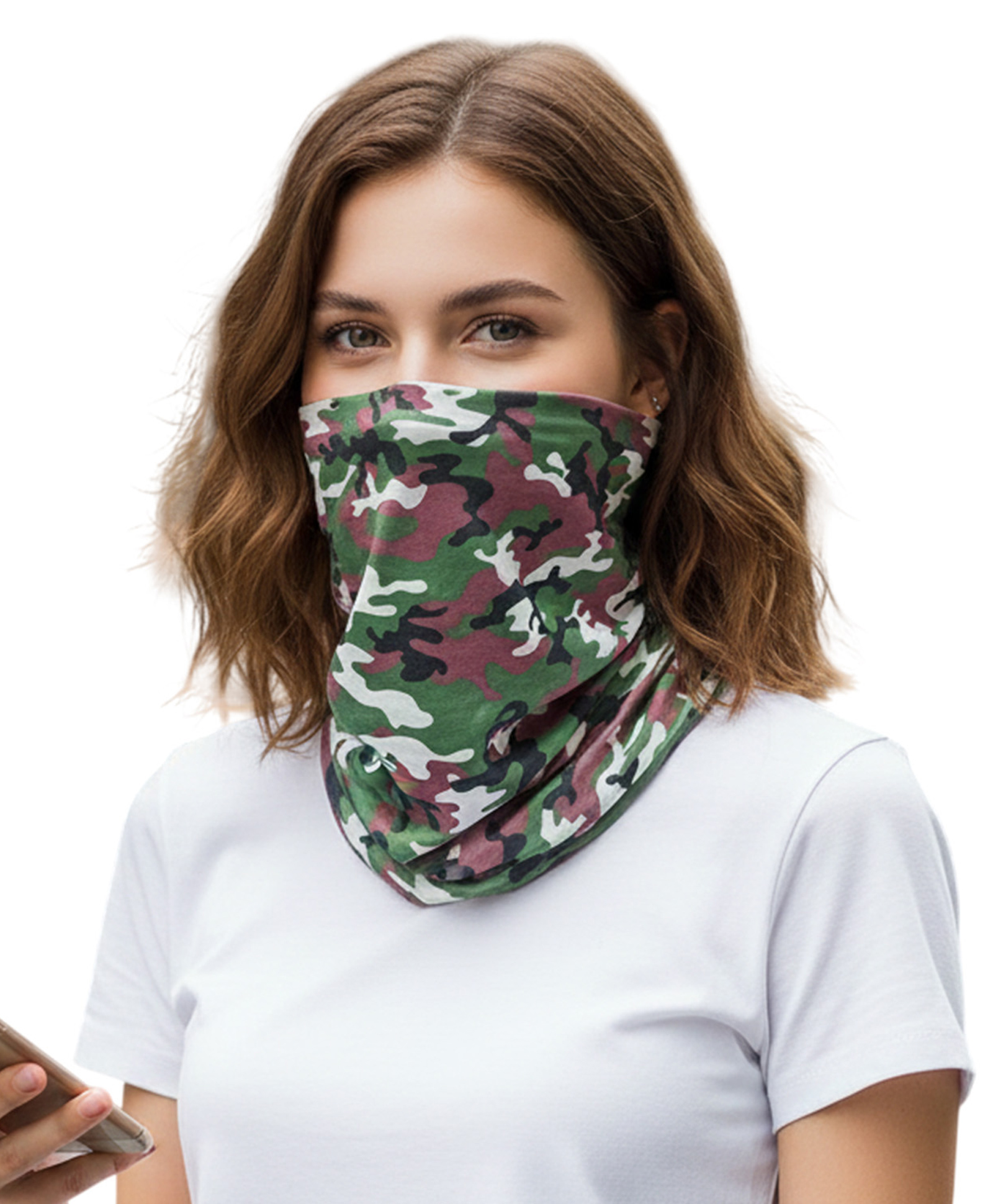 MOMISY Camouflage Headscarf Neck Gaiter & Face Cover (Multicolor)-image-35