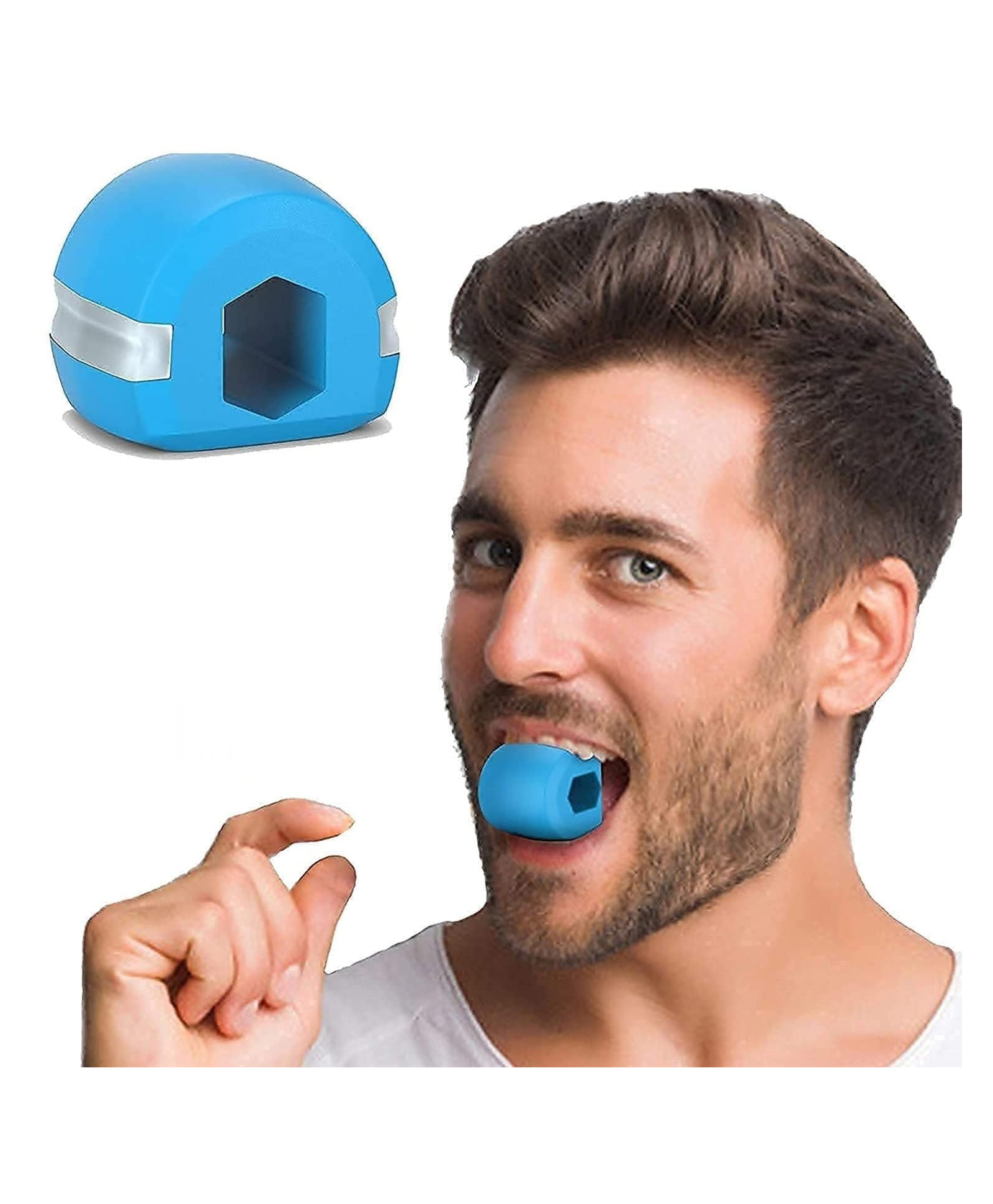 PIPLAIYA Silicone Anti-Snoring Mouth Guard Stop Snoring Sleep Aid Device-image-33