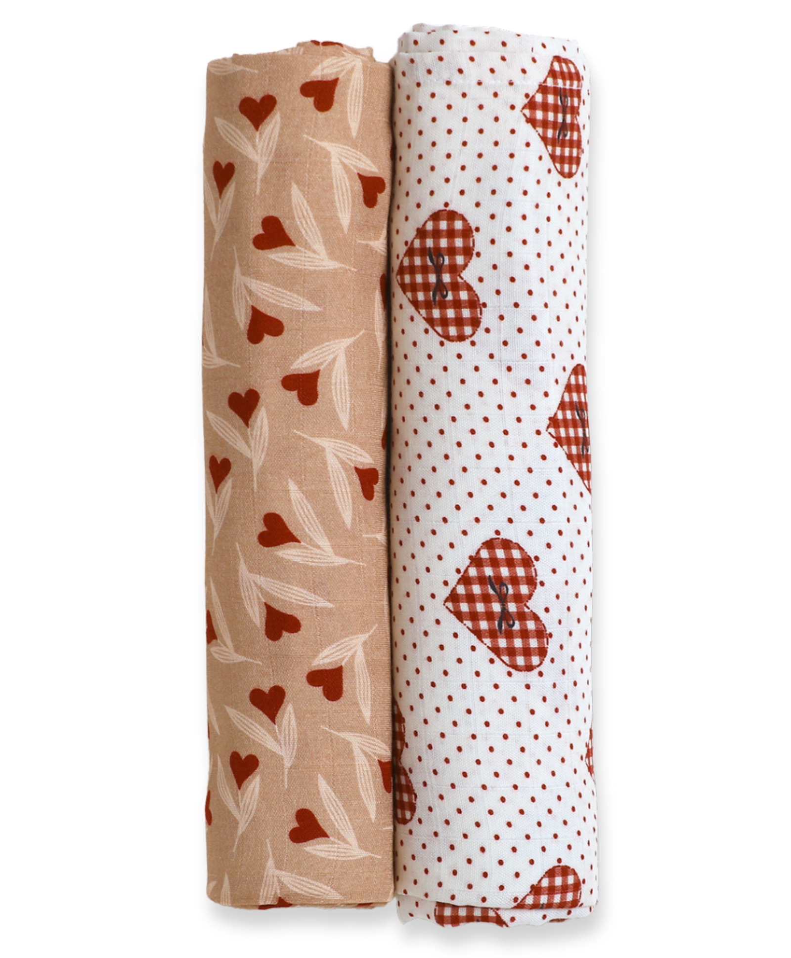 Cocoon Care Bamboo Muslin Cotton Multipurpose Swaddle Wraps Pack of 2 - Multicolor-picture-32