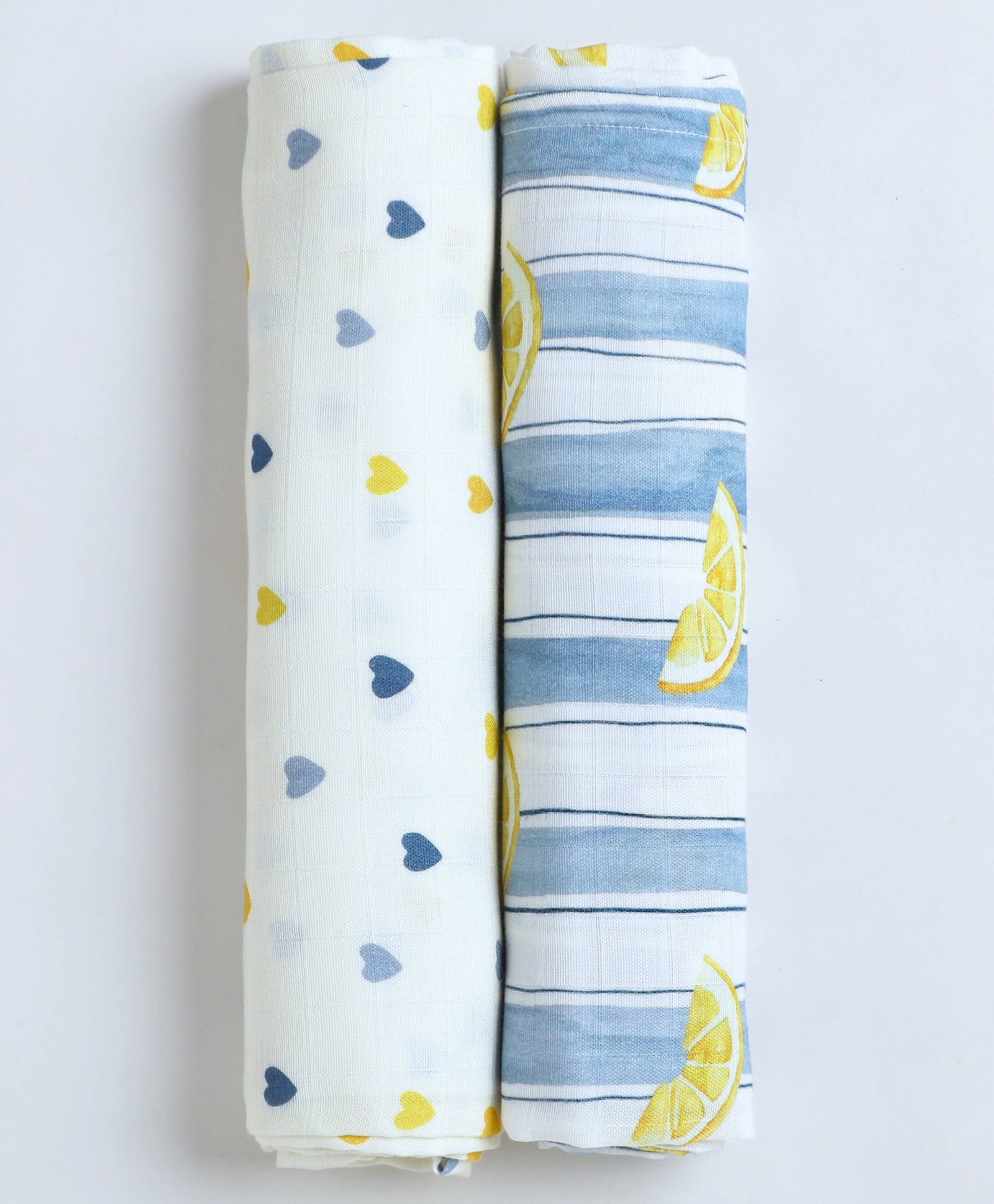 Cocoon Care Bamboo Muslin Cotton Multipurpose Swaddle Wraps Pack of 2 - Multicolor-picture-34