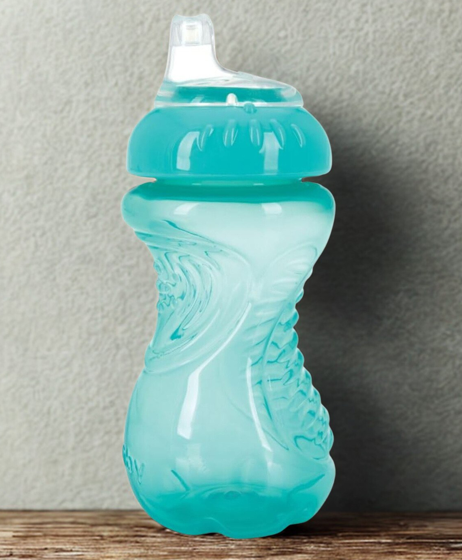 Nuby Easy Grip Soft Spout Cup | Soft Silicone | BPA Free | 6m+ | 300 ml - (Color May Vary )-picture-19