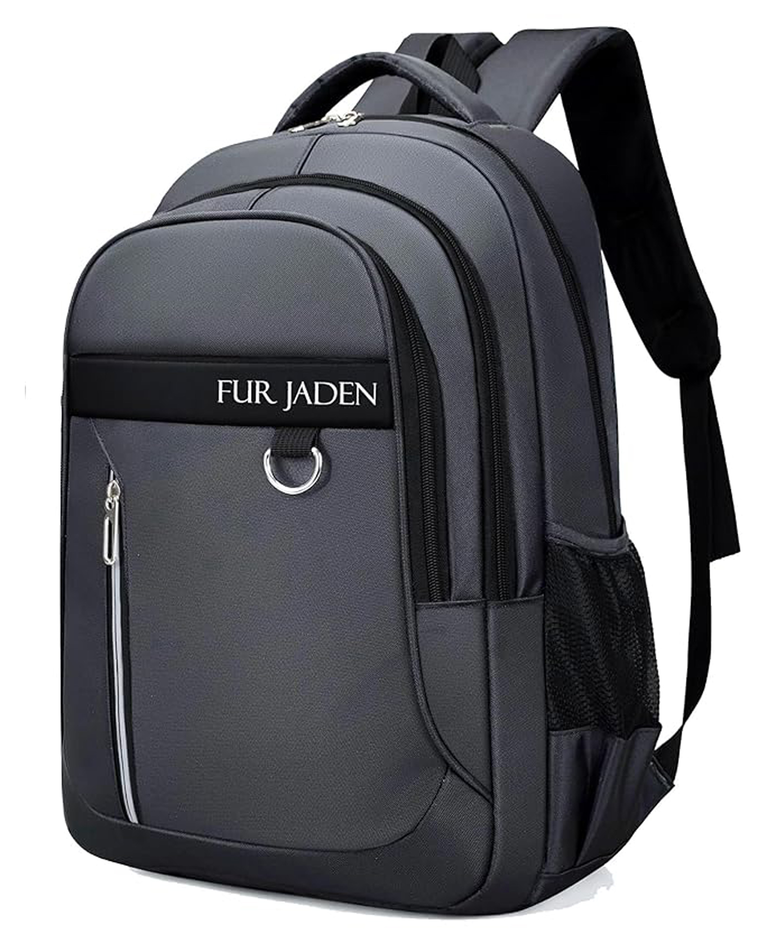 FUR JADEN 35L Travel Professional Backpack with 15.6 Inch Laptop Compartment I 3 Large Compartments I Organizer Pockets I For Men Women Boys Girls I School & College Backpack - Grey-picture-15