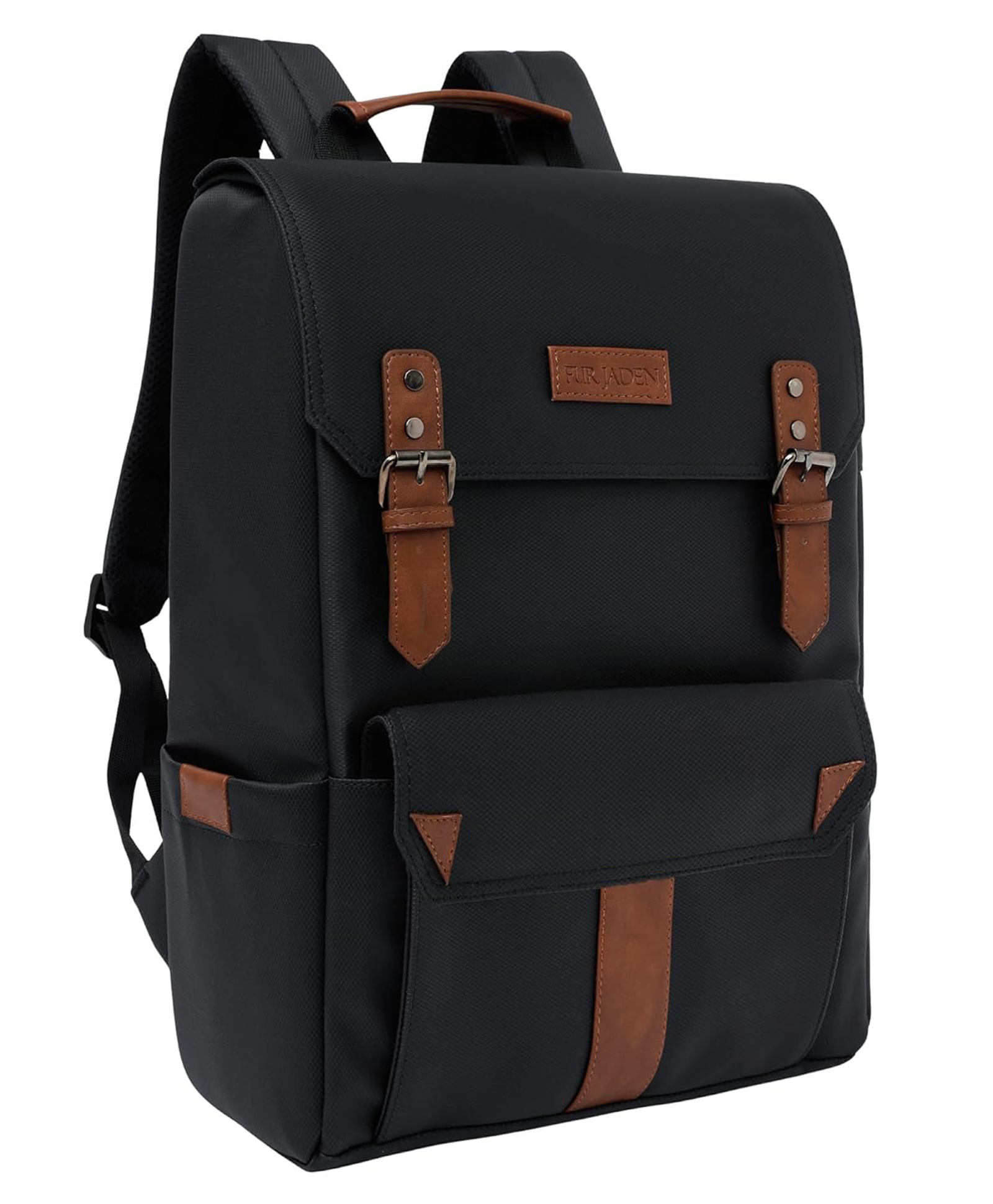 FUR JADEN Anti-Theft Laptop Backpack I Camera Backpack Bag I Men Women I In-Built Tablet Sleeve I Padded Grab Handle I Breathable Air-Mesh- Dark Grey-image-2