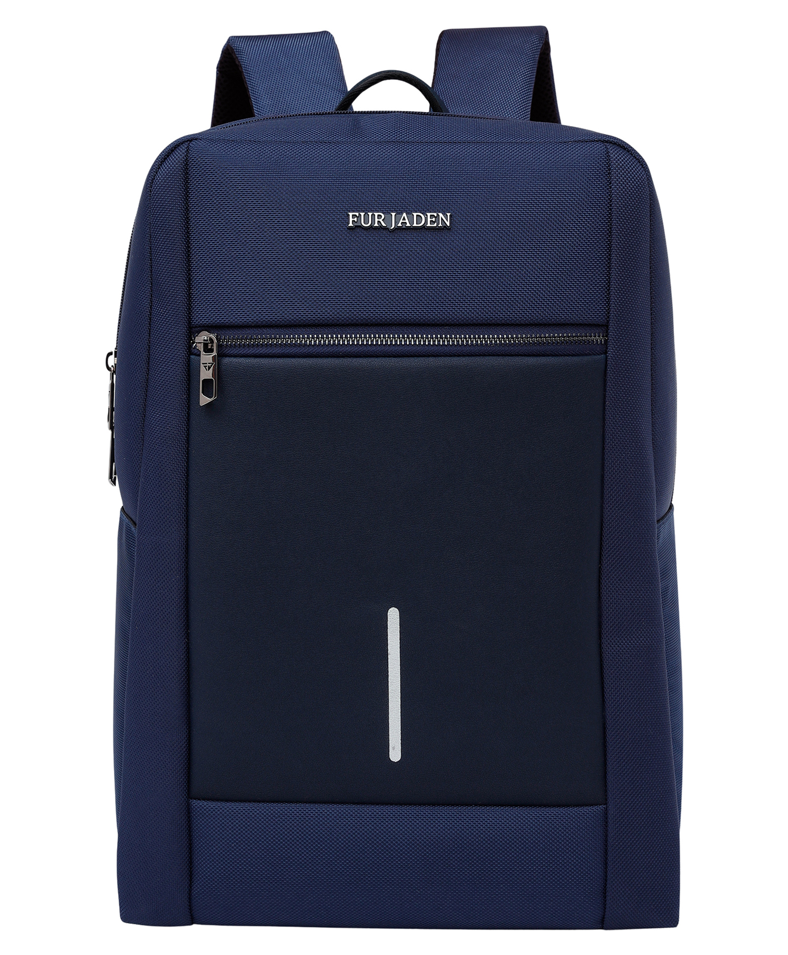 FUR JADEN 15.6 Inch Laptop Structured Backpack For Professional for Work Office & Casual Use for Men Women - Navy Blue-picture-11
