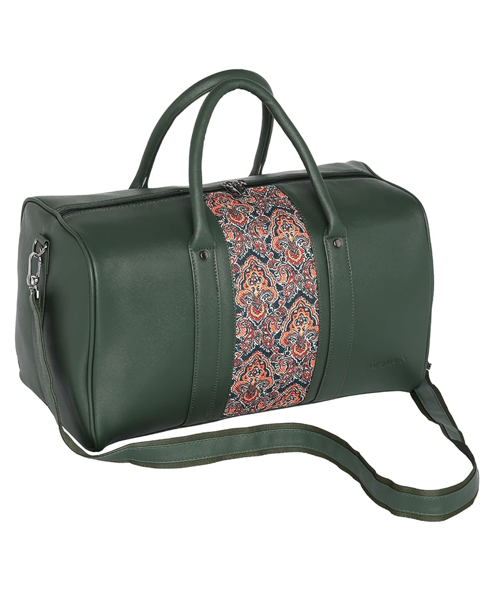 Fur Jaden Eco Friendly Vegan Leather Sustainable & Durable Cabin Duffle Bag 35L Travel Weekender Holiday & Gym Bag-image-9