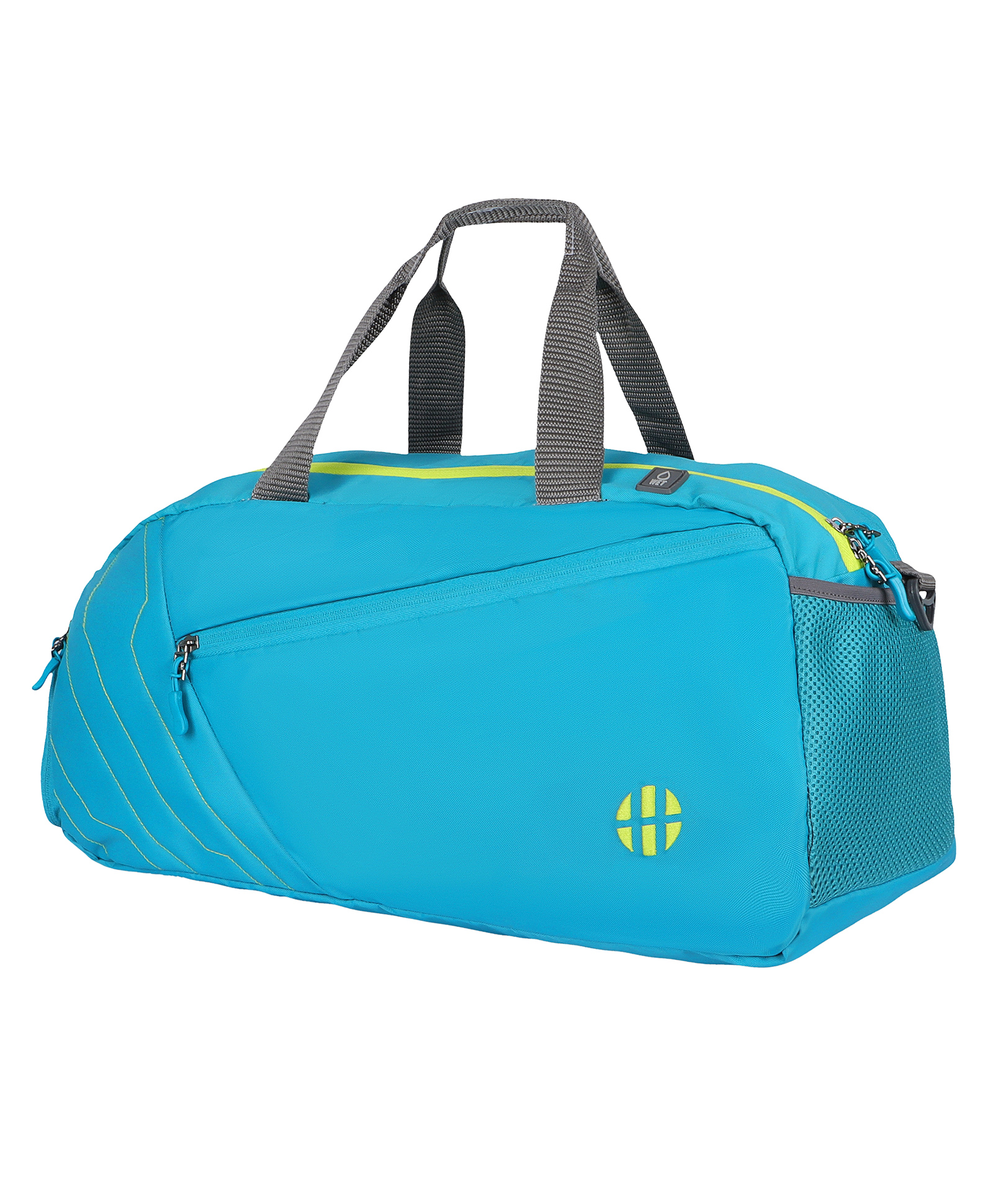 HARISSONS Height 18 Inches Amphy 35L Gym Duffel Bag for Men & Women | Spacious & Dedicated Shoe Compartment with Quick Access Side Pocket (Teal & Green)-picture-10