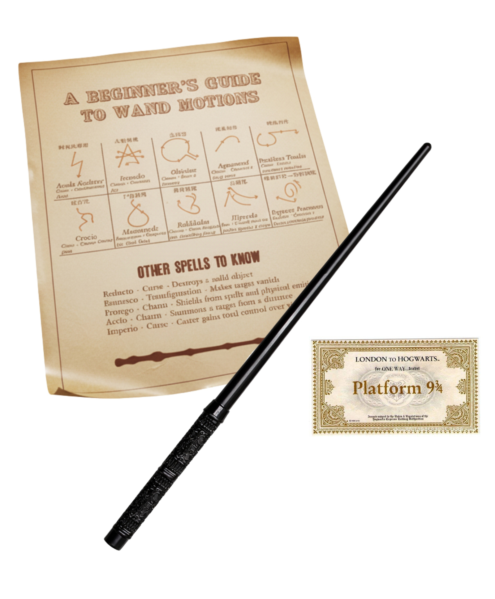FUSKED Snape Plastic Wand Harry Potter Gifts for Potterheads Pack of 1 - Black-image-5