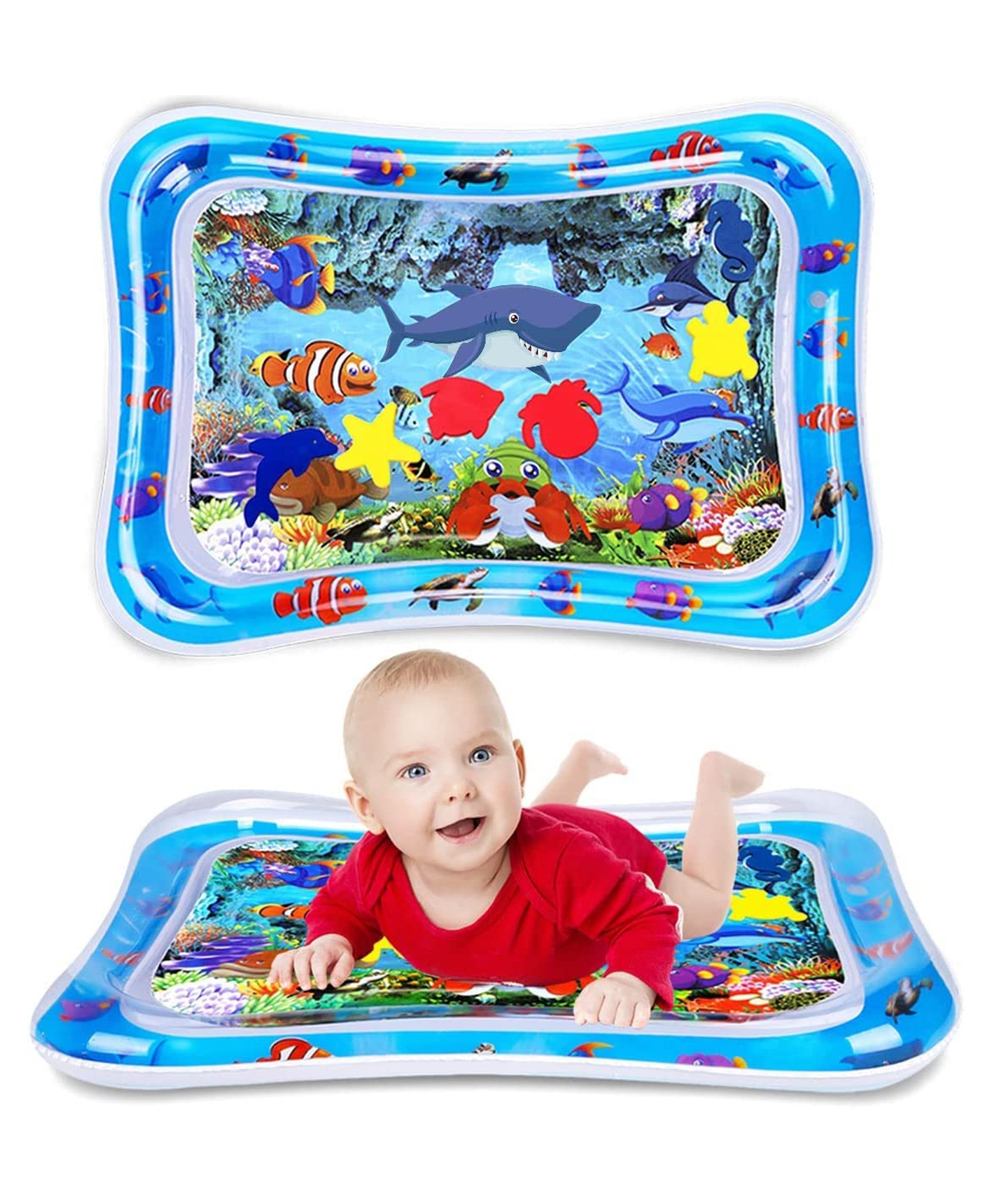 FunBlast Aquatic Animal Theme Water Play Mat for Kids - Multicolor-picture-45