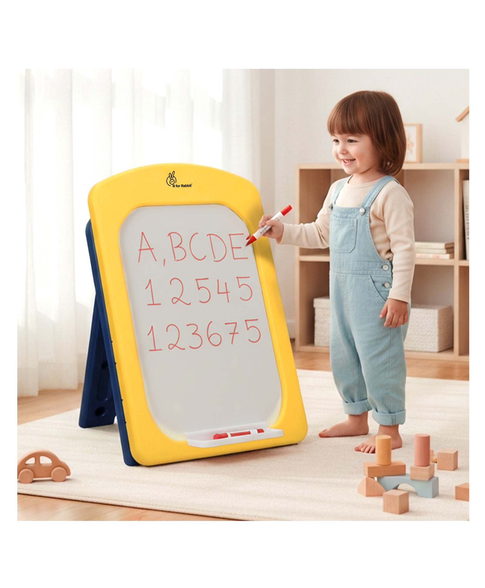 R For Rabbit Little Genius Doodle Board - Yellow-picture-38