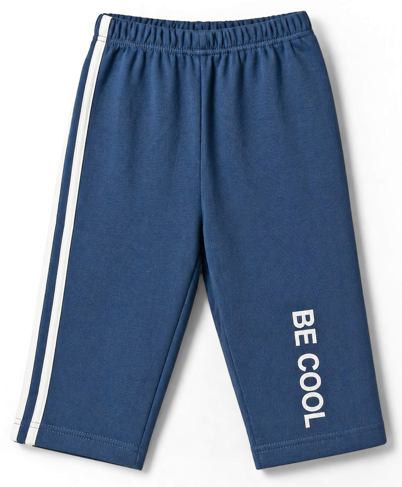 Tango Interlock Knit Full Length Text Printed Lounge Pant - Blue-picture-17