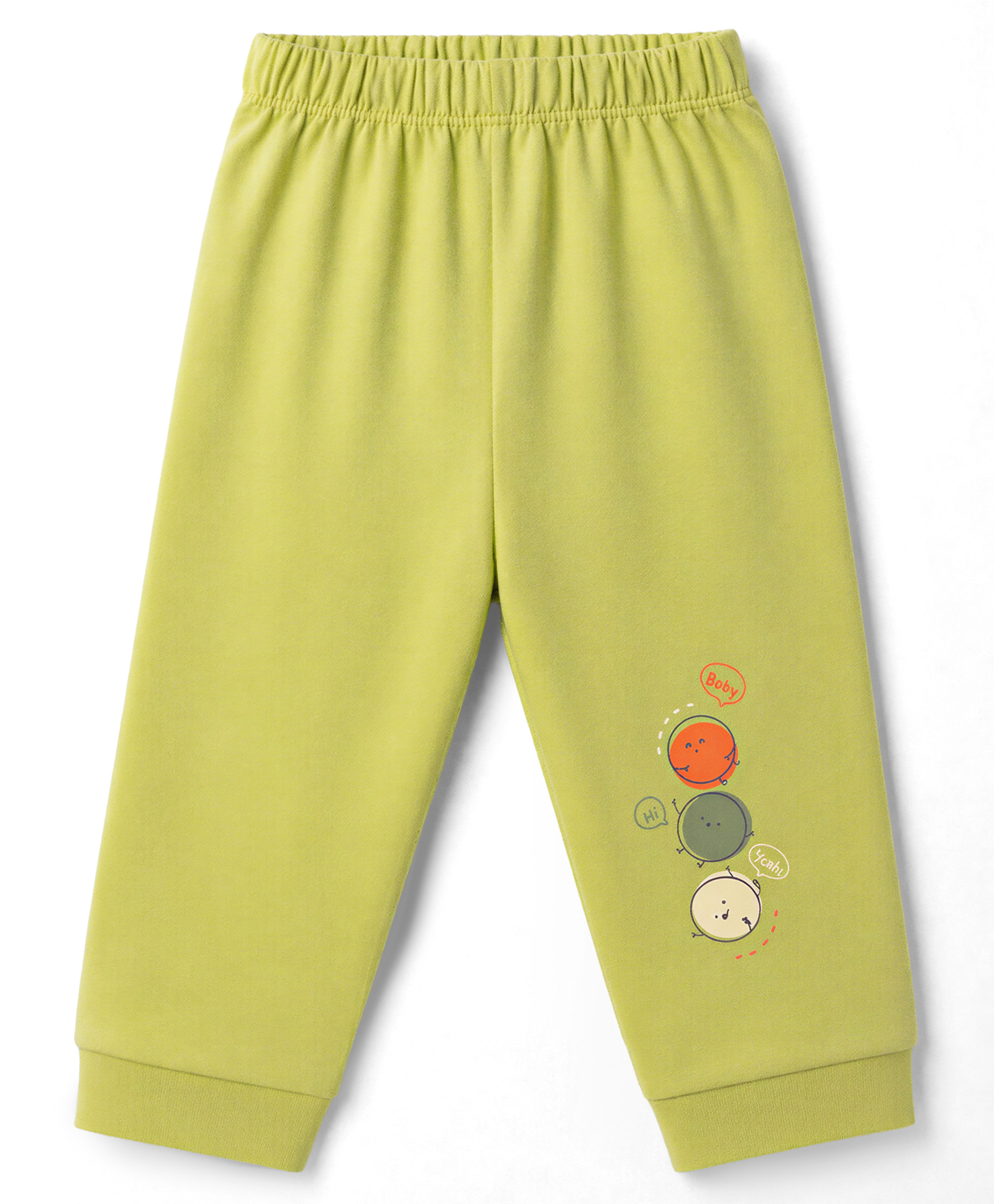 Tango Interlock Knit Full Length Printed Lounge Pant - Light Green-picture-16