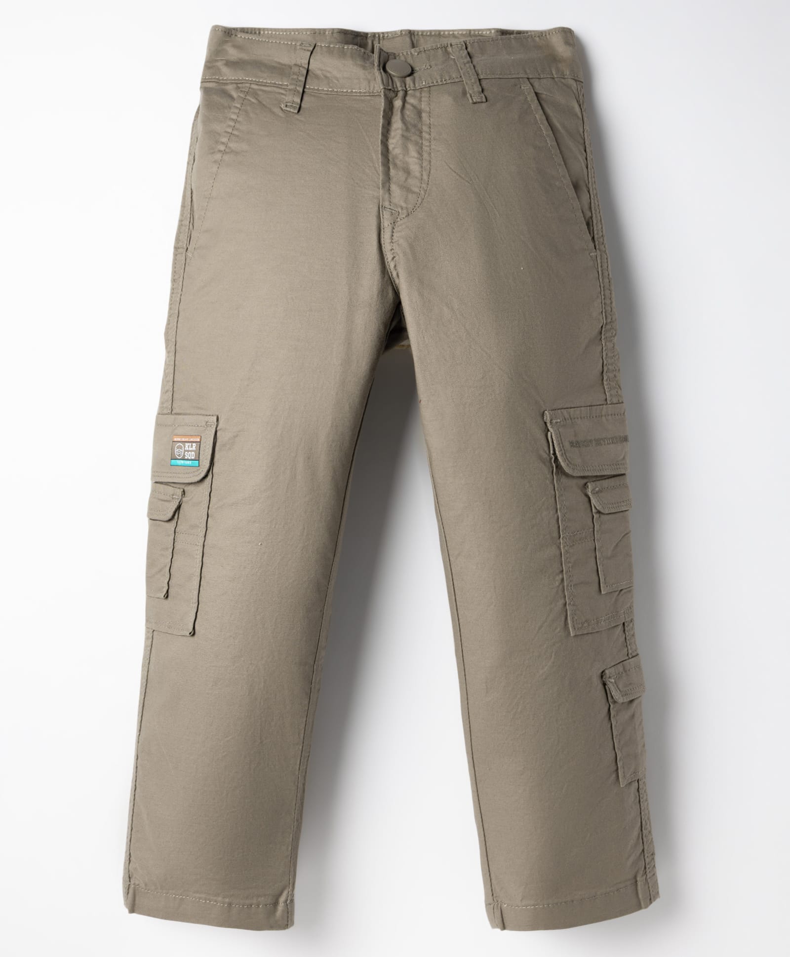 Junior Killer Cotton Woven Full Length Solid Trouser - Khaki-picture-15