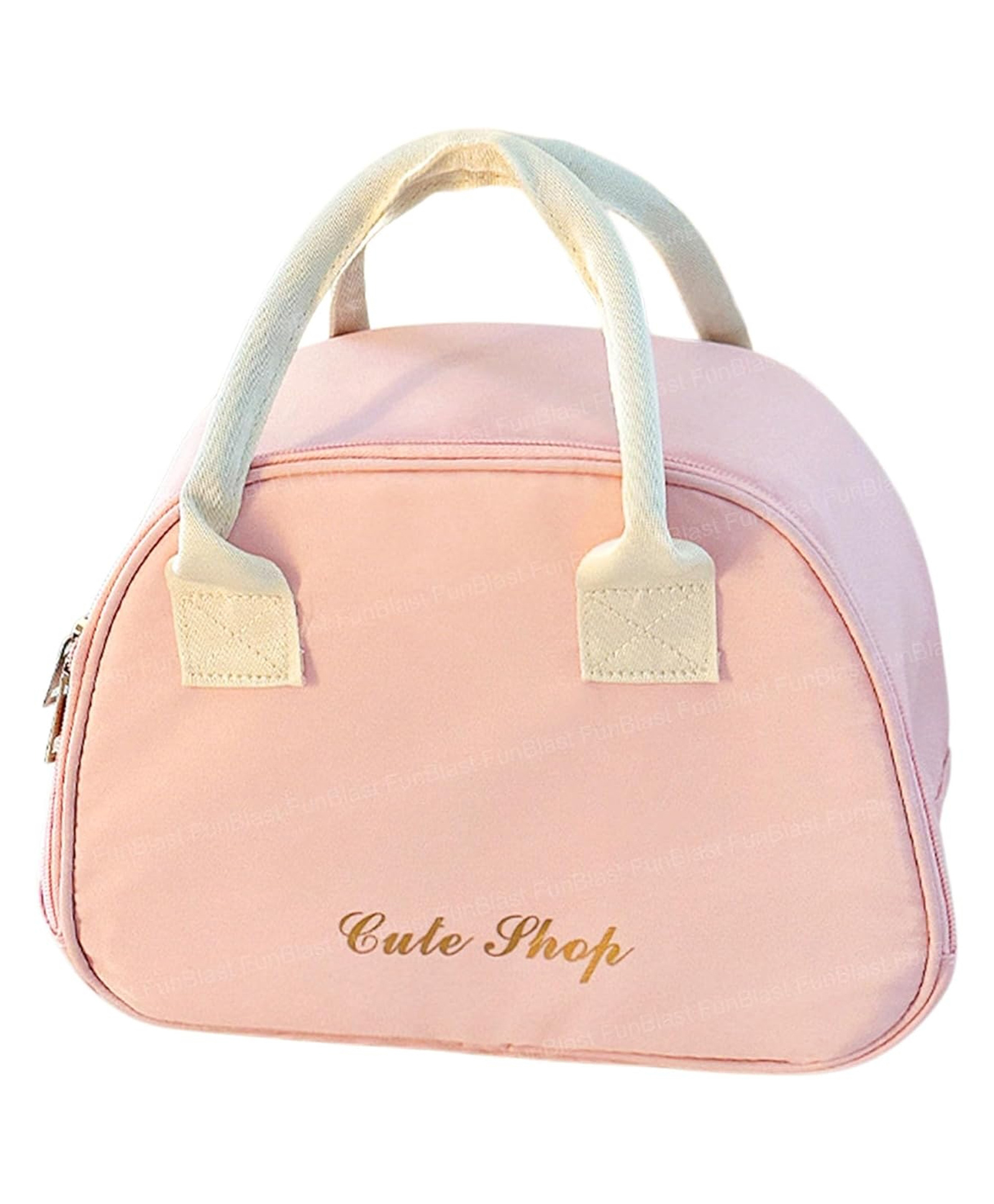 FunBlast Insulated Lunch Bag for Office and School Pack of 1 (Pink)-image-19