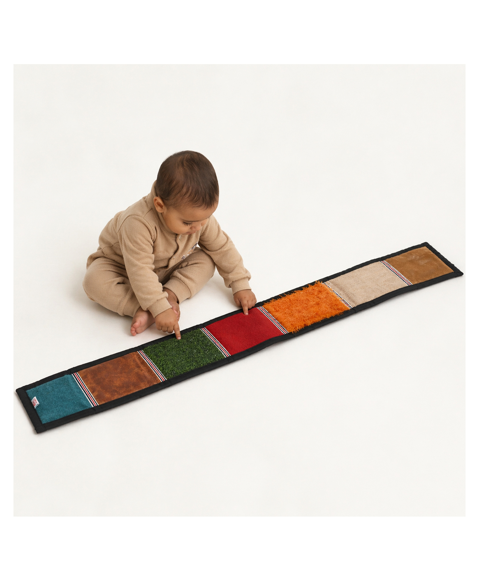BrainyTots Sensory Texture Mat 7 Textures Multicolor-picture-21